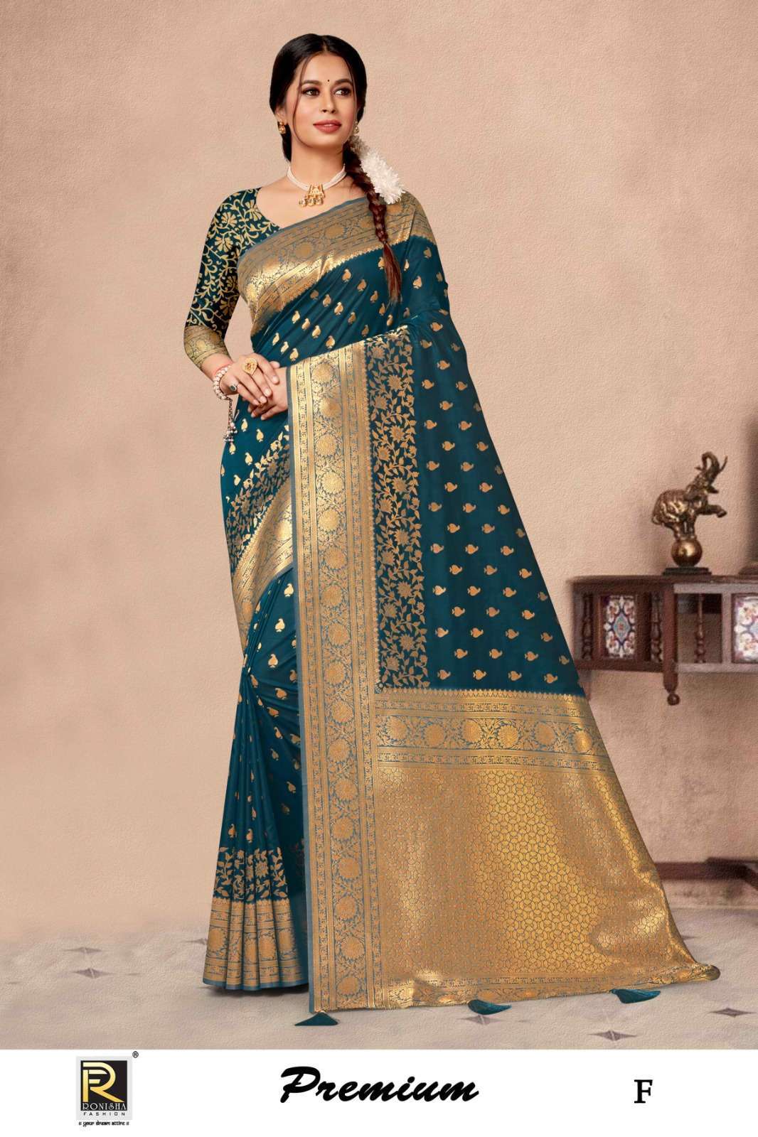 Ronisha Premium Banarasi Silk Wholesale Saree Surat