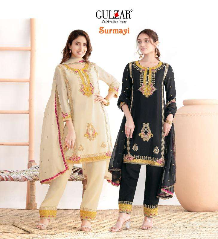 Gulzar Surmayi Kurti Set Wholesale Creatives – Premium Ethnic Wear Collection
