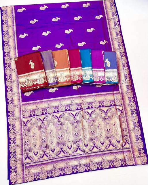 Malhar Nisha Vol-4 Banarasi Silk Sarees – Premium Wholesale sarees in Surat with low price