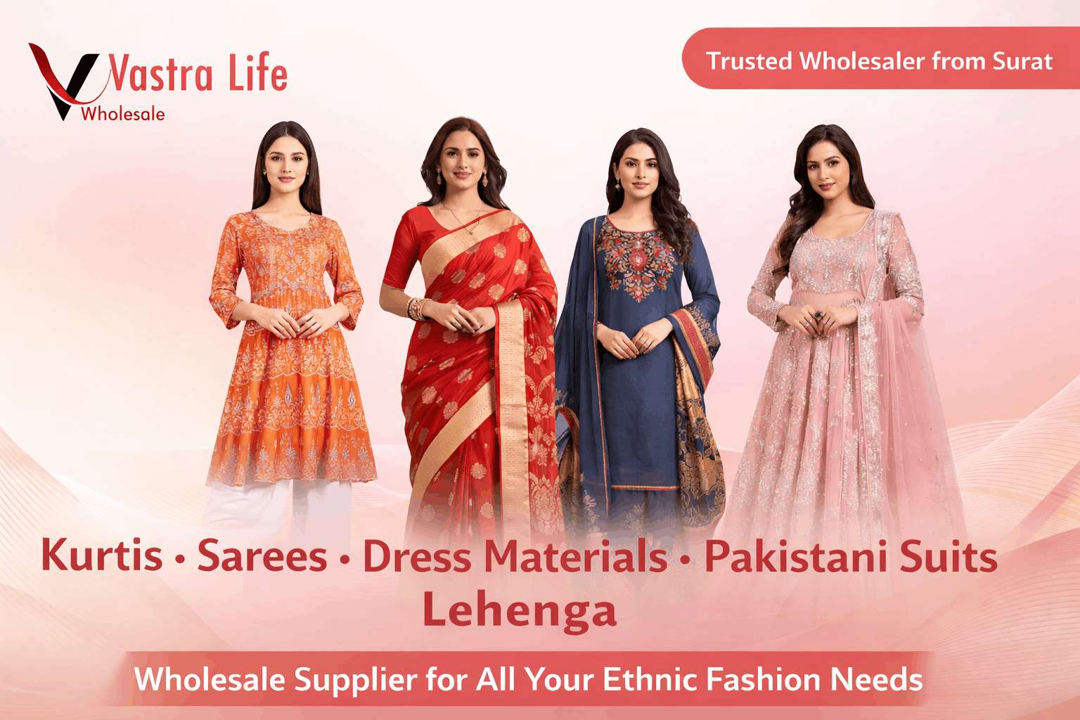 Why Vastralife.com Is Known as the Biggest Kurtis Wholesaler in Surat