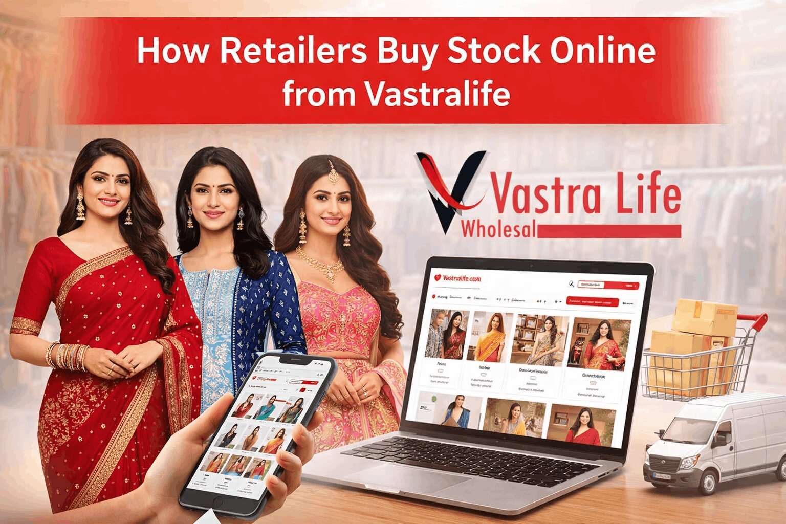 How Retailers Buy Stock Online from Vastralife