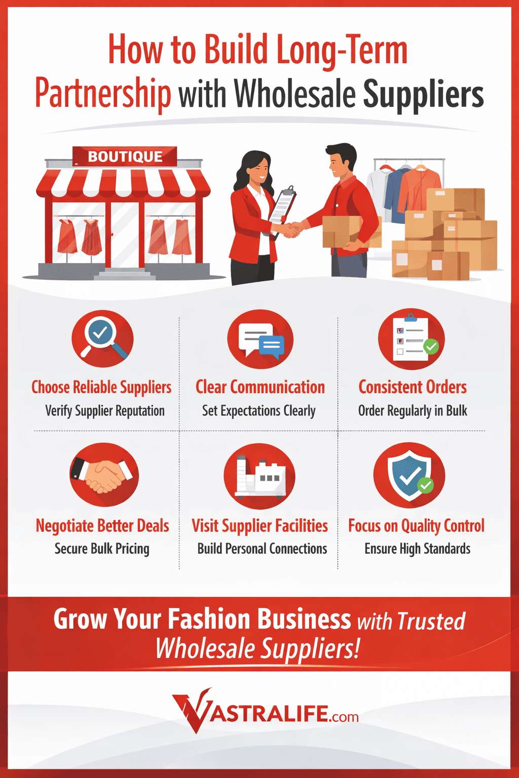 Long-Term Partnership with Wholesale Suppliers