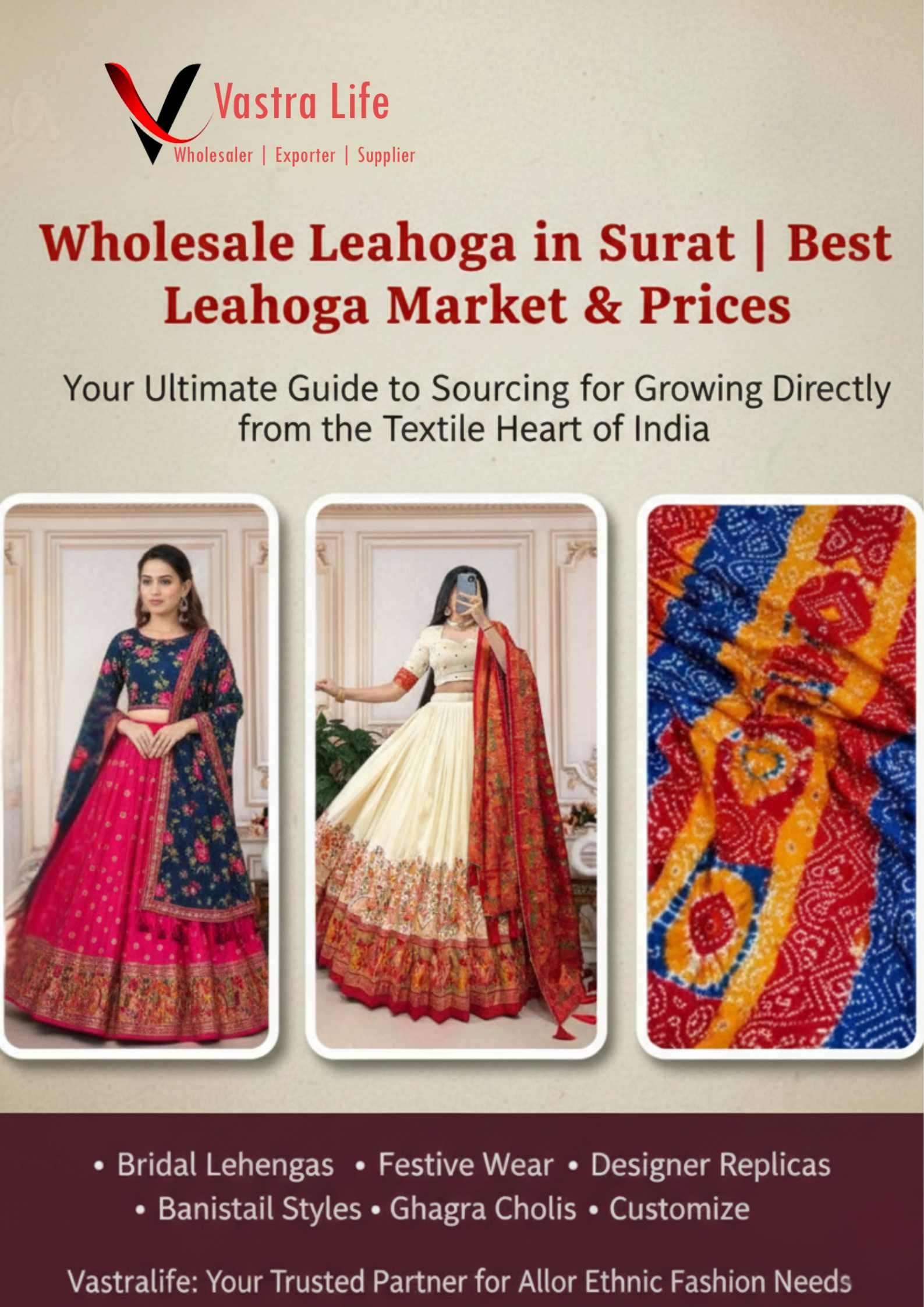 Wholesale Lehenga in Surat | Best Lehenga Market & Prices