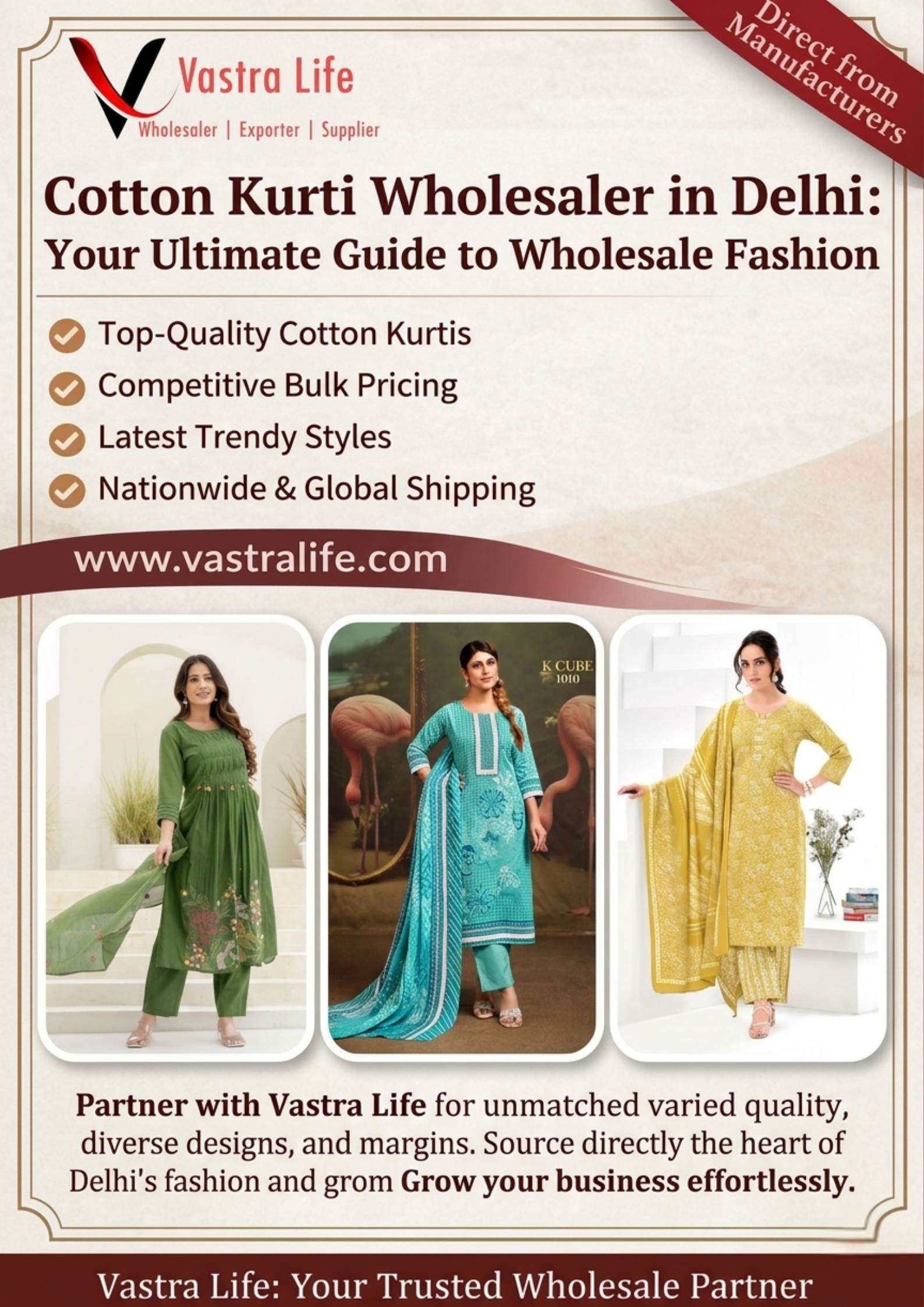 Cotton Kurti Wholesaler in Delhi: Your Ultimate Guide to Wholesale Fashion