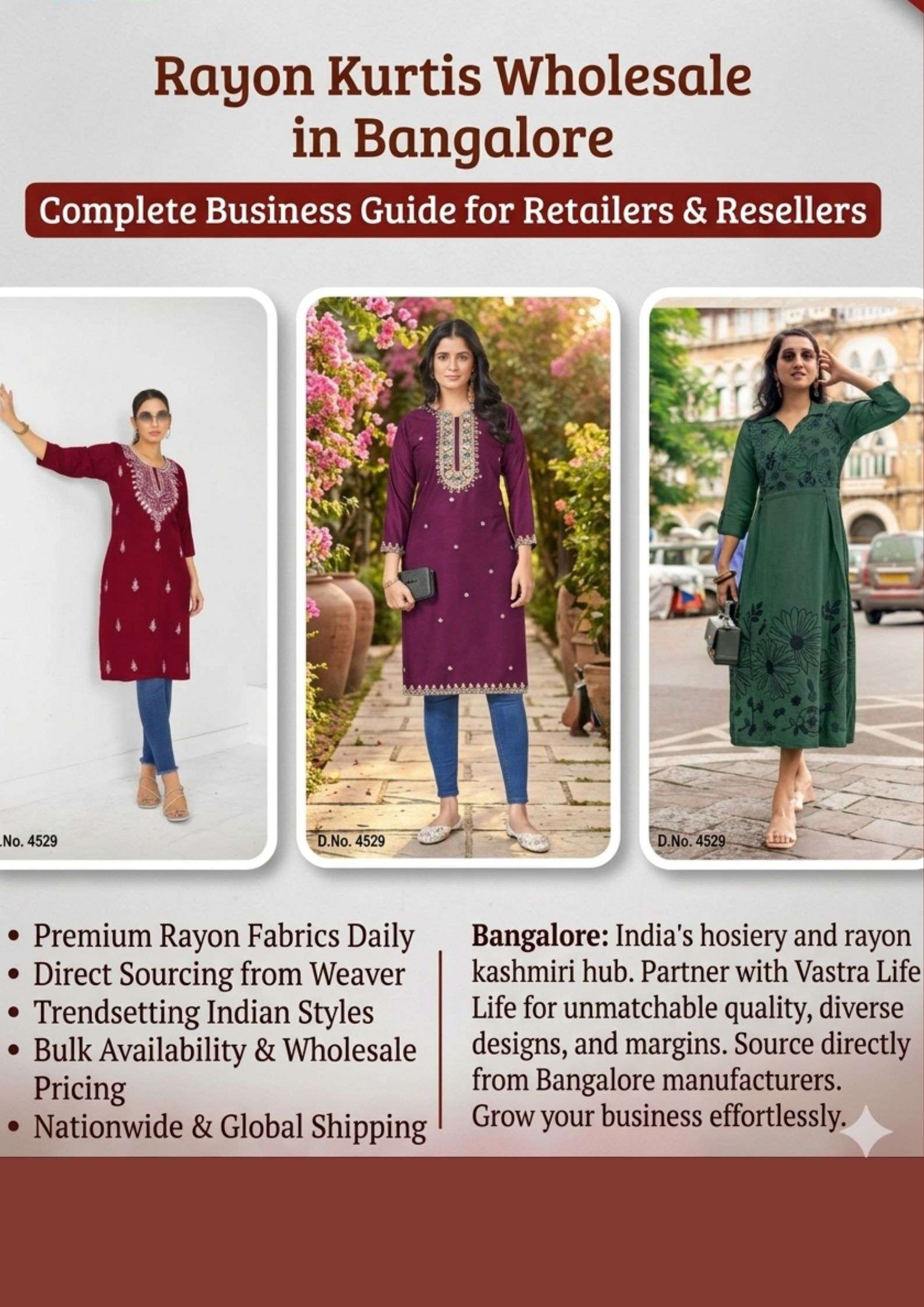 Rayon kurtis wholesale in bangalore – Complete Business Guide for Retailers & Resellers