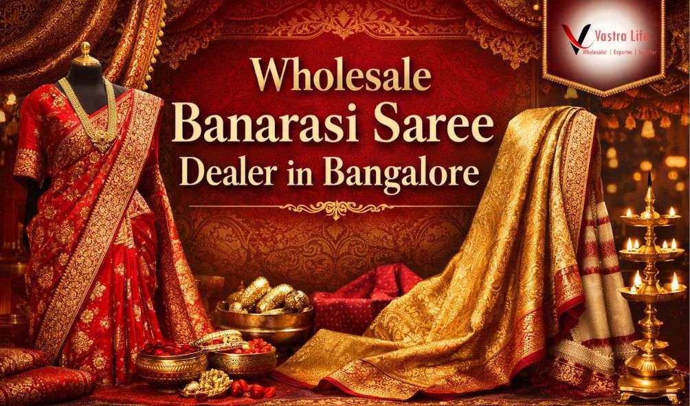 Wholesale Banarasi Saree Dealer in Bangalore