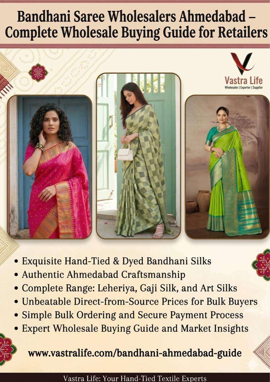 bandhani saree wholesalers ahmedabad – Complete Wholesale Buying Guide for Retailers
