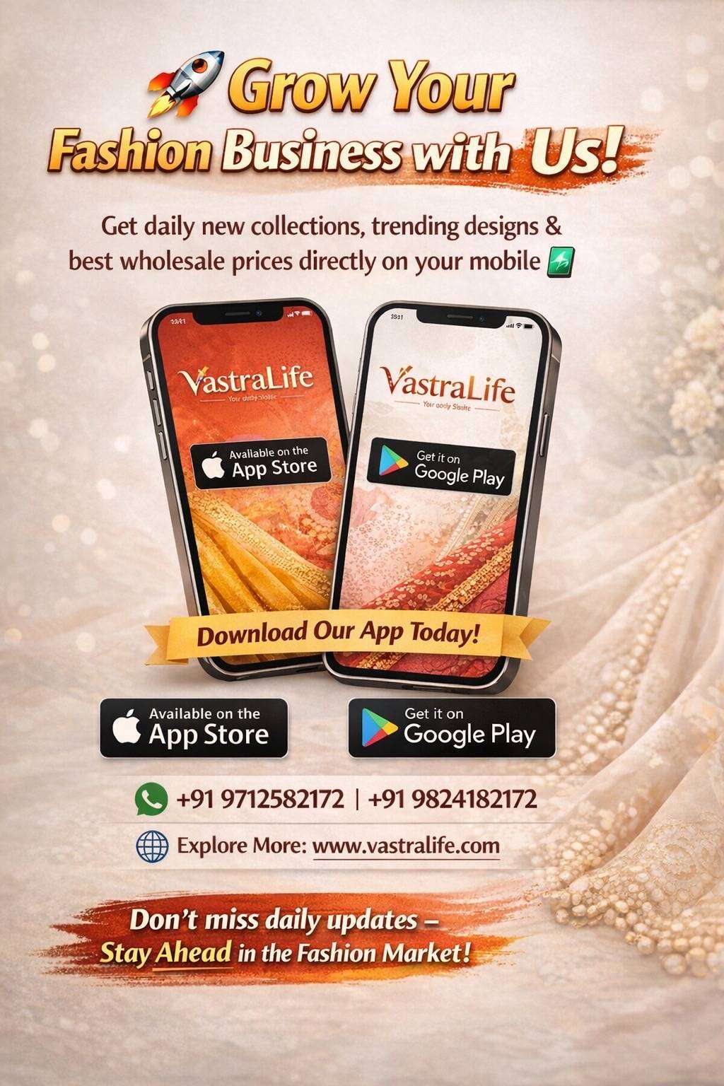 Vastralife App: A Complete Wholesale Fashion Solution for Retailers, Wholesalers & Boutique Owners Worldwide