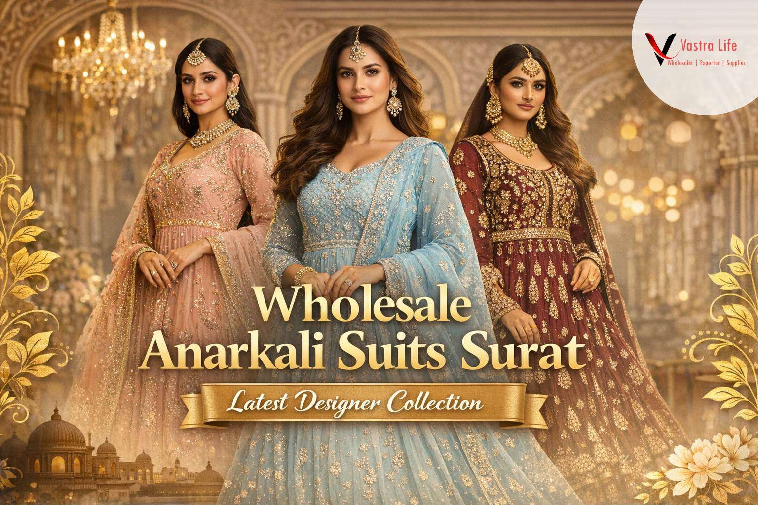 Wholesale Anarkali Suits Surat | Latest Designer Styles