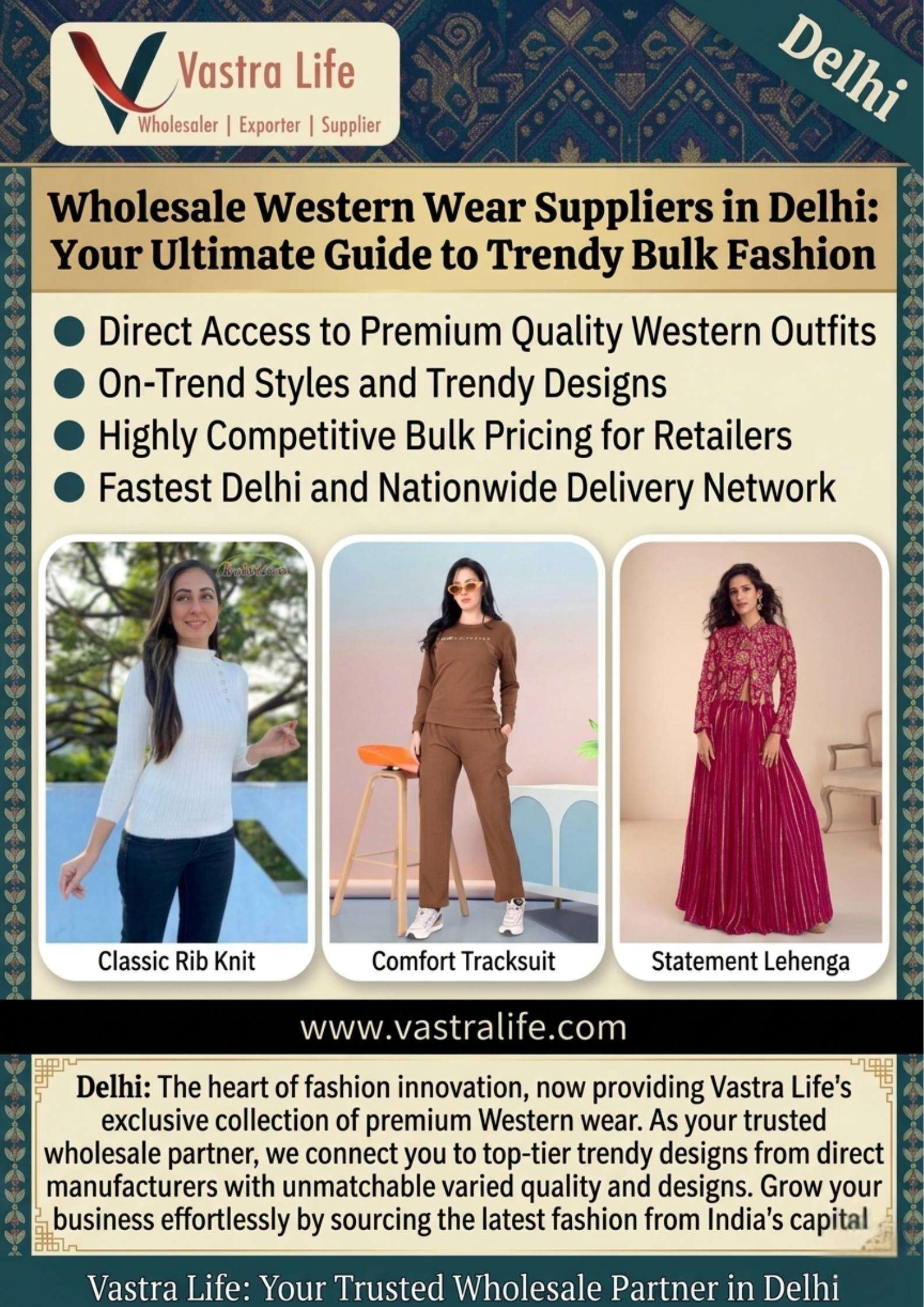 Wholesale Western Wear Suppliers in Delhi: Your Ultimate Guide to Trendy Bulk Fashion