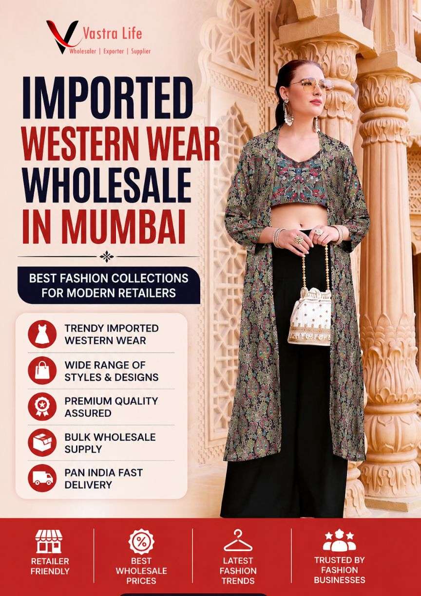 Imported Western Wear Wholesale in Mumbai – Best Fashion Collections for Modern Retailers
