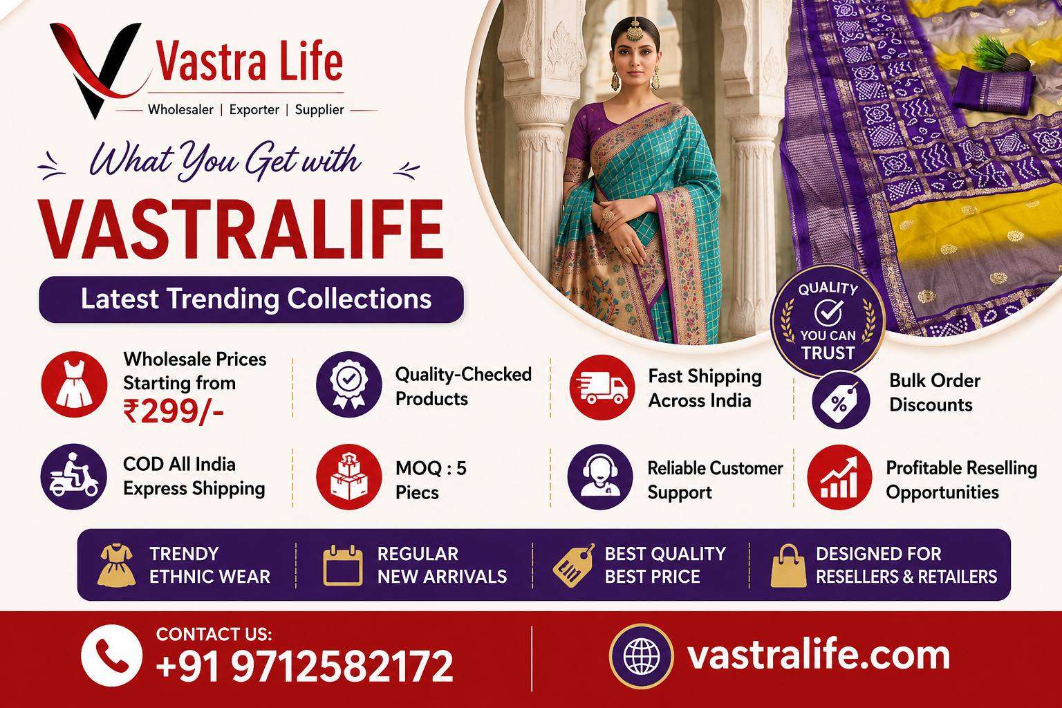 Best Designer Saree Wholesale Website and Global Buyers in 2026