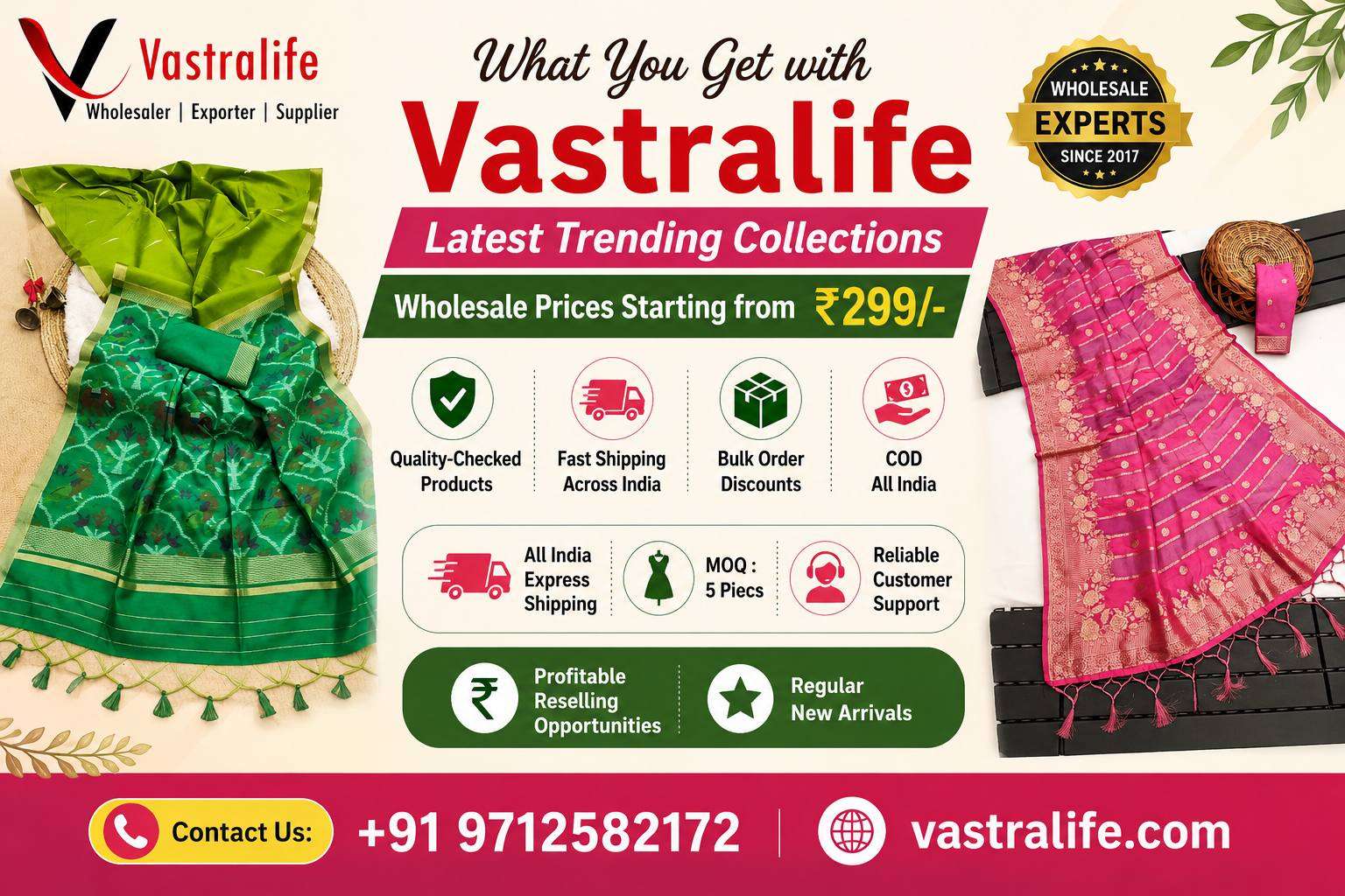 Best Saree Supplier for Resellers in 2026 