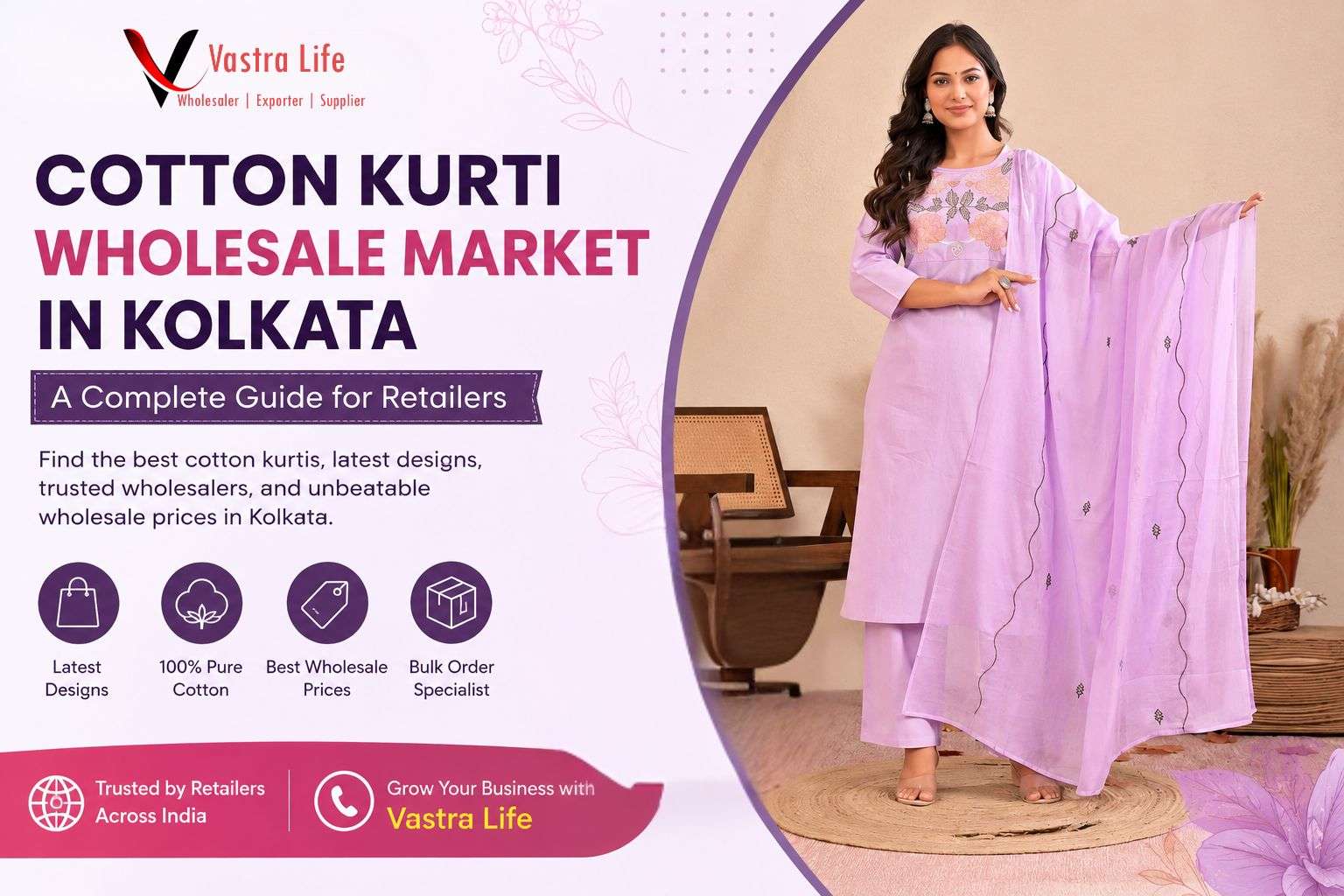 Cotton Kurti Wholesale Market in Kolkata: A Complete Guide for Retailers