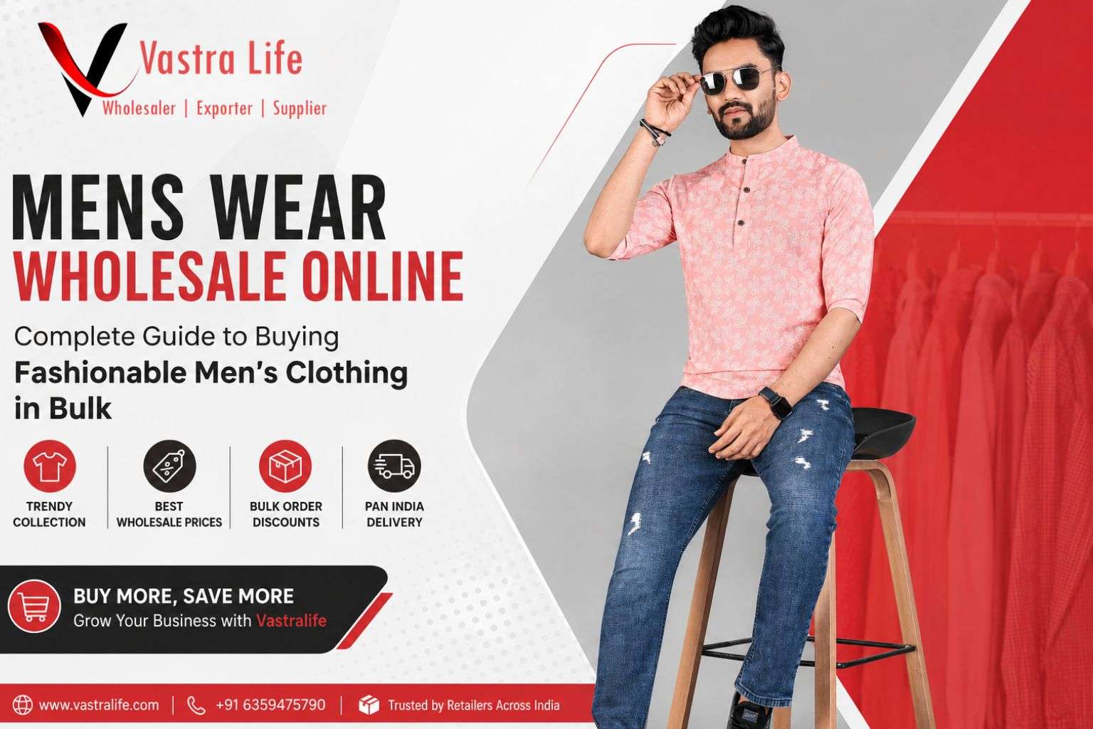 Mens Wear Wholesale Online – Complete Guide to Buying Fashionable Men’s Clothing in Bulk