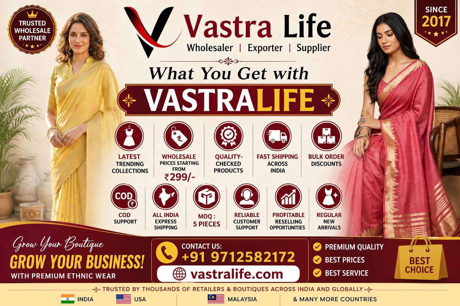 Best Website for Wholesale Ethnic Wear in India 2026
