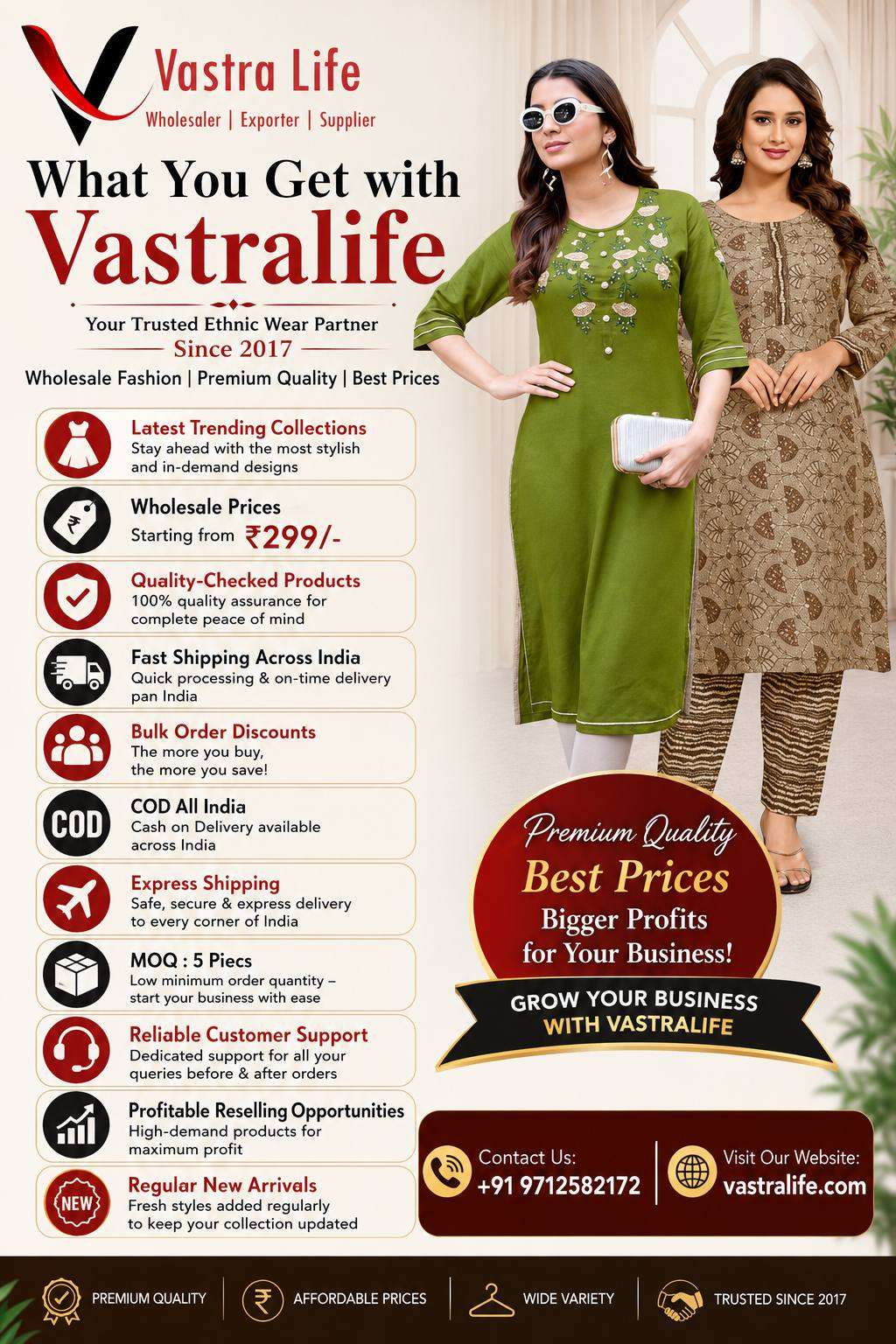 Best Wholesale Kurti Supplier in India 2026