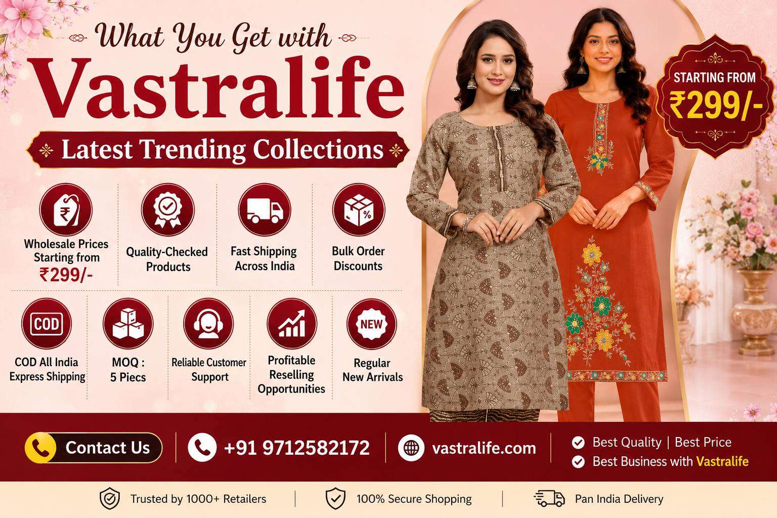 Boutique Kurti Wholesale Supplier in India 