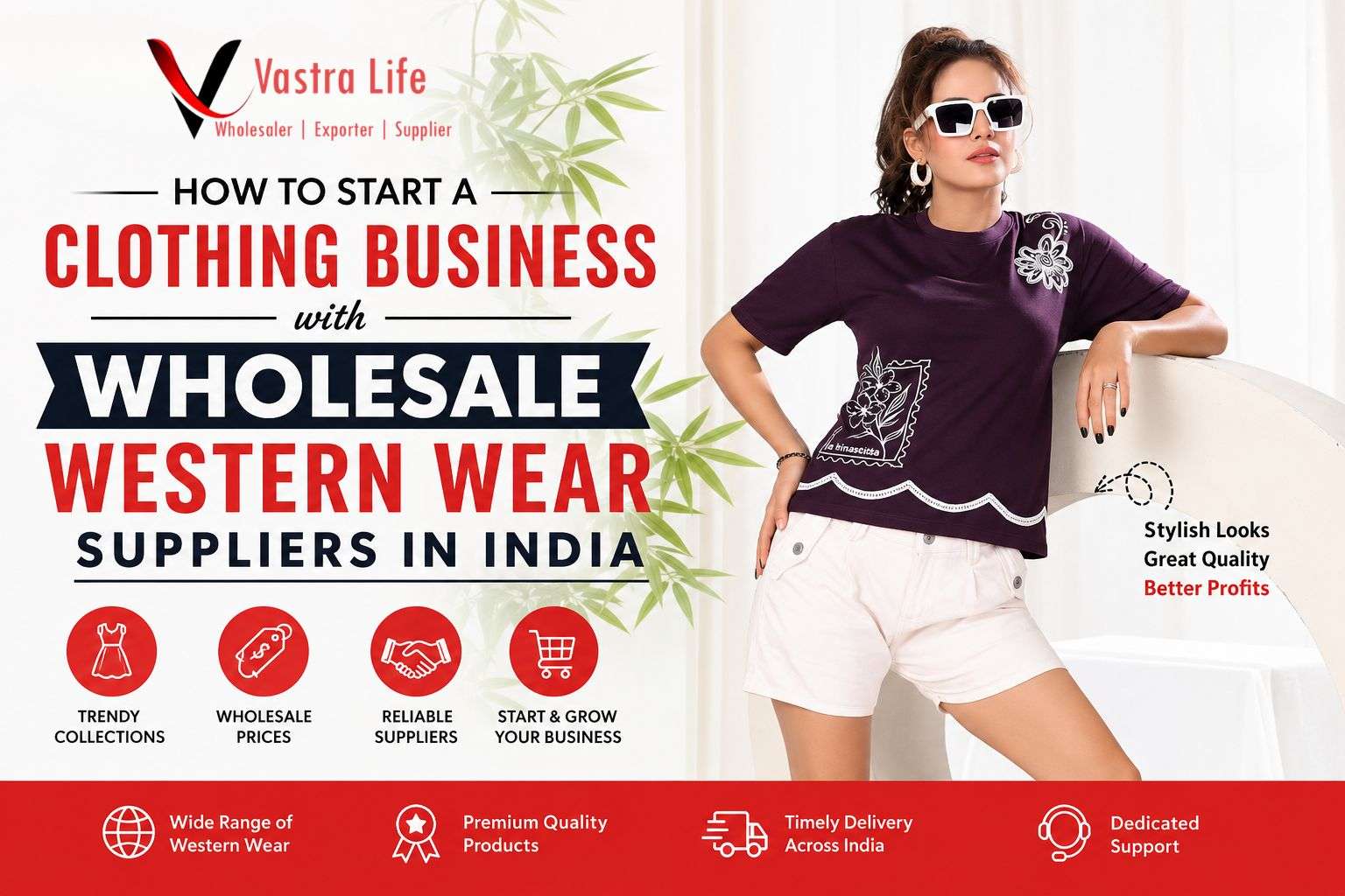How to Start a Clothing Business with Wholesale Western Wear Suppliers in India