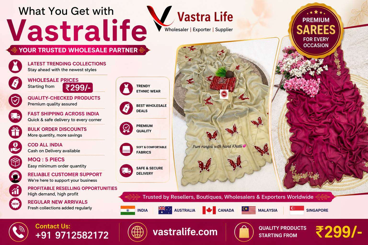 Indian Saree Exporter Wholesale 2026