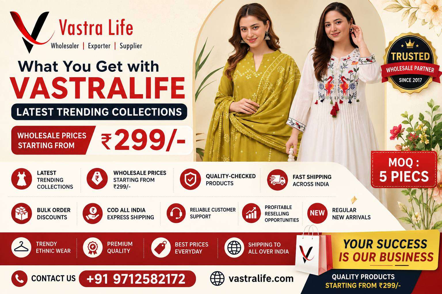 Kurti Wholesale Supplier with Ready Stock | Buy Premium Kurtis at Wholesale Prices Direct from Surat Textile Market (2026)
