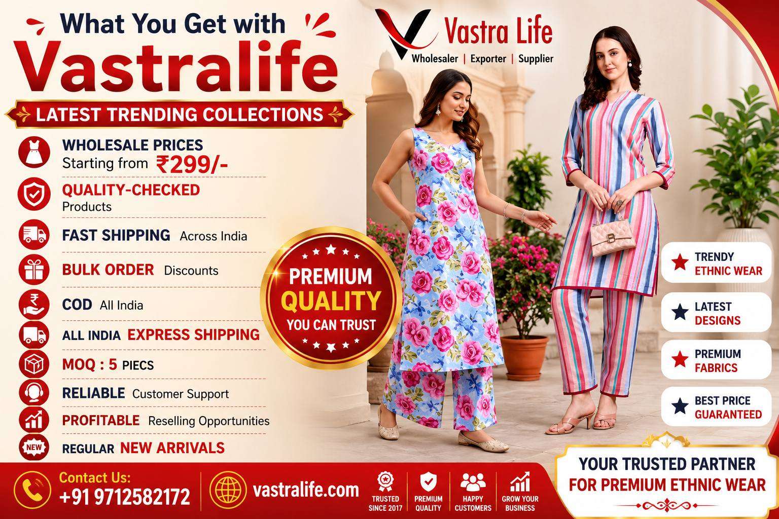 Kurti Wholesaler in Surat 2026 – Buy Premium Wholesale Kurtis