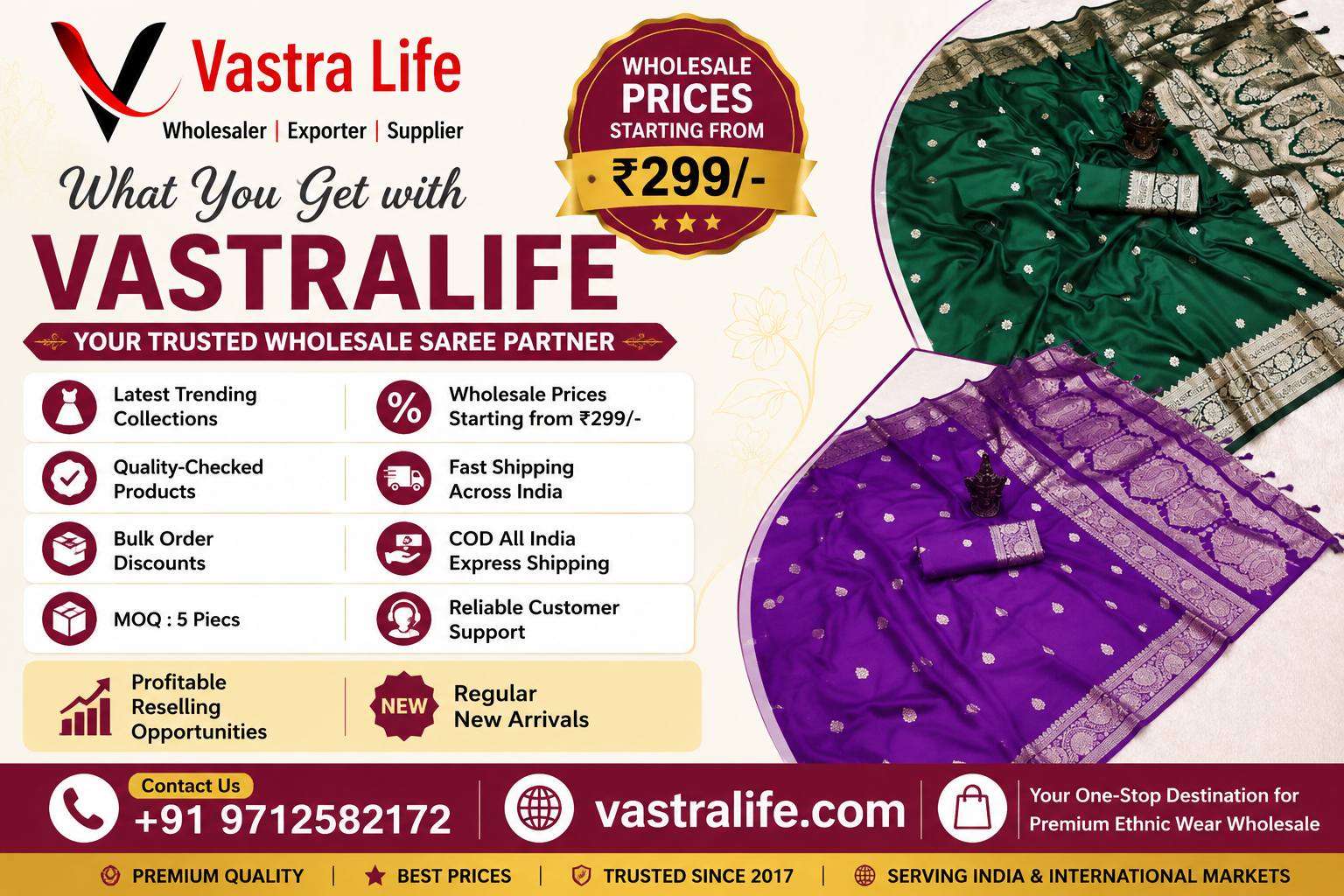Wholesale Saree Catalog Online –  Saree Collections at Wholesale Price in 2026