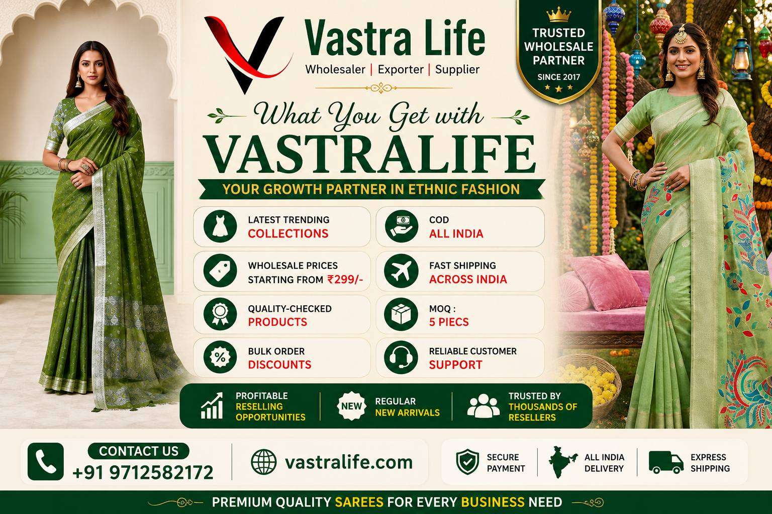 Wholesale Sarees for Instagram Resellers –   2026
