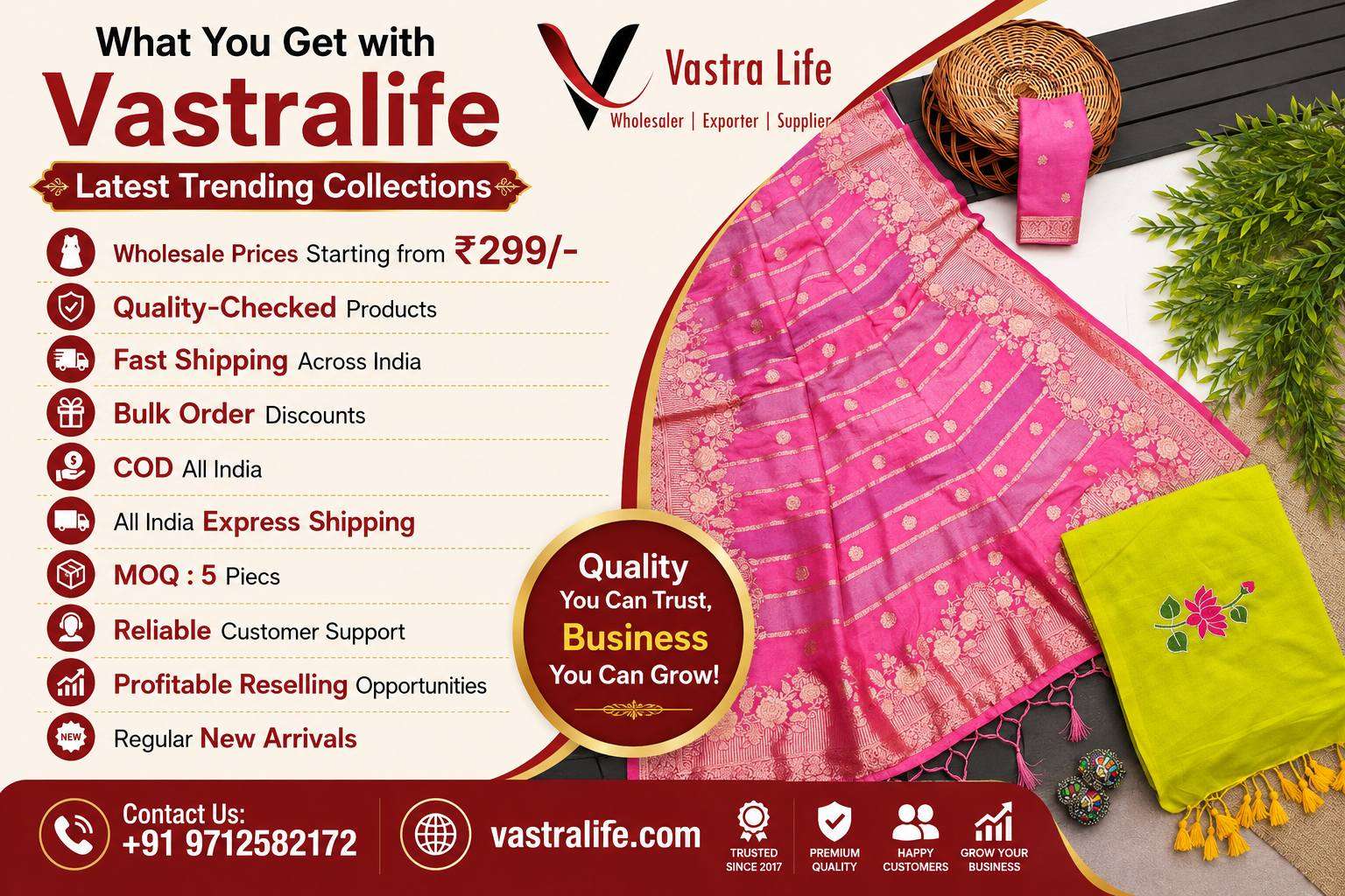 Wholesale Sarees for Shop Owners 2026 