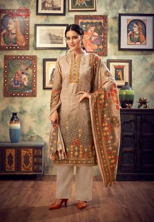 Four Dots presents Preyasi Vol 2 Muslin With Jacquard With Work Salwar Suits Catalog