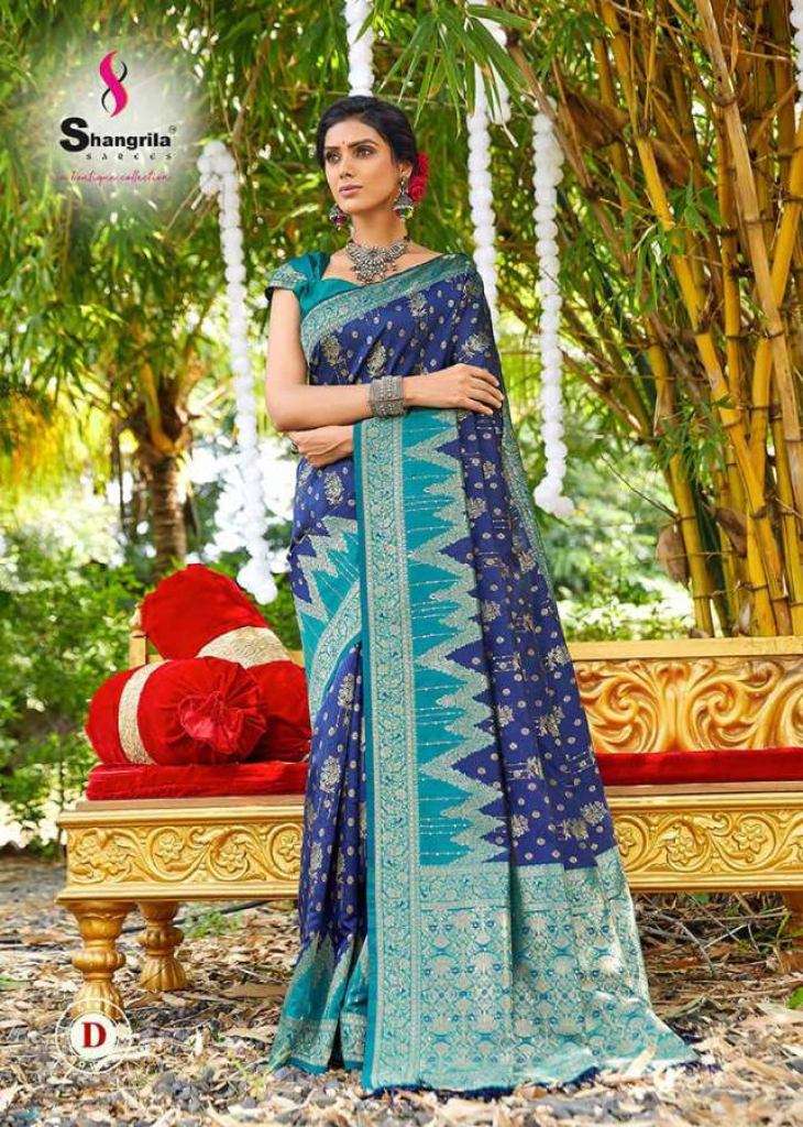 Shangrila Kumran Silk vol 3 Festive Wear Silk Saree