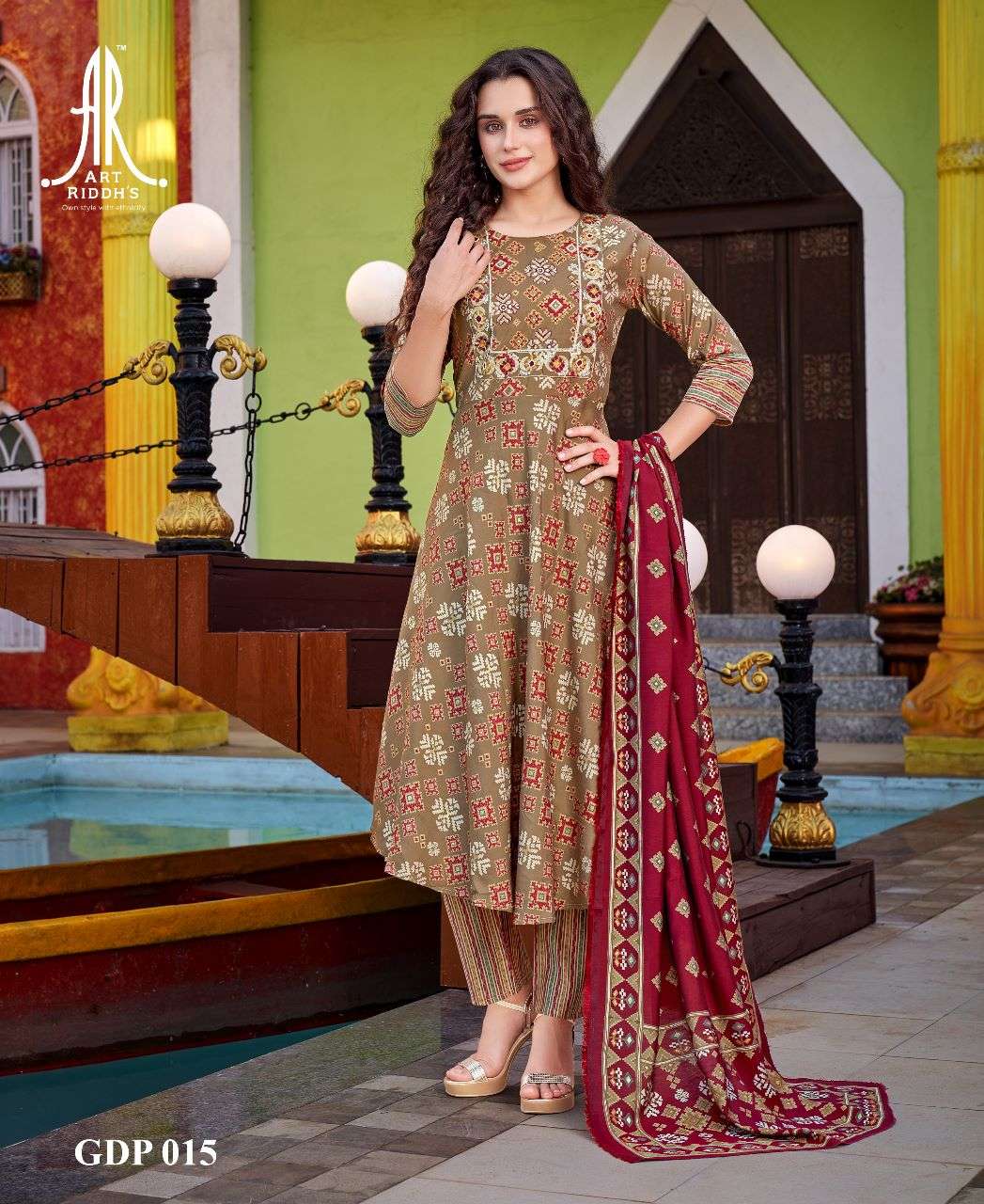 Artriddh Present New Gown Bottom Dupatta Collection