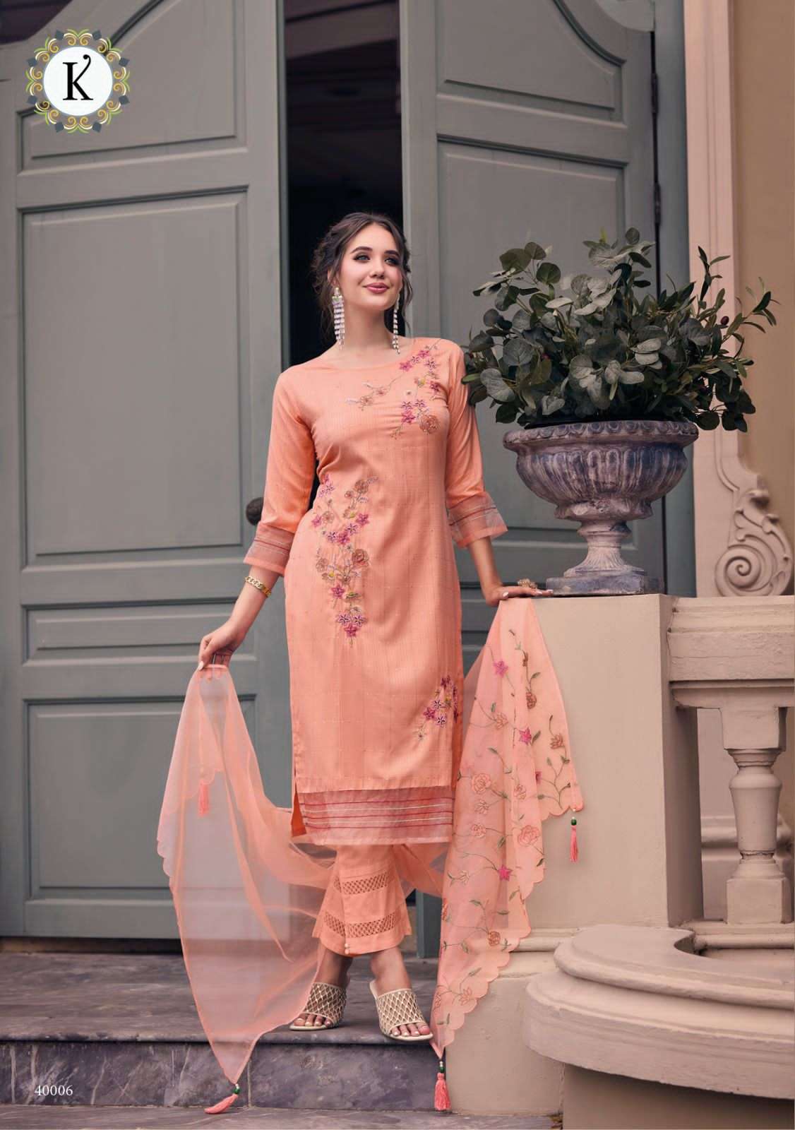 KAILEE FASHION FLUER VOL -2 Launches Top Bottom Dupatta Set Collection