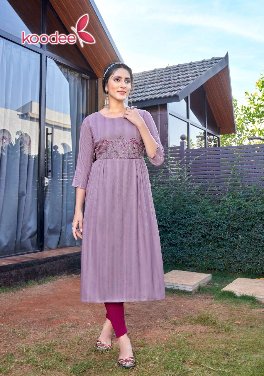 Koodee  Morni vol 1 Launches Nyra Cut Kurti  New Collection 