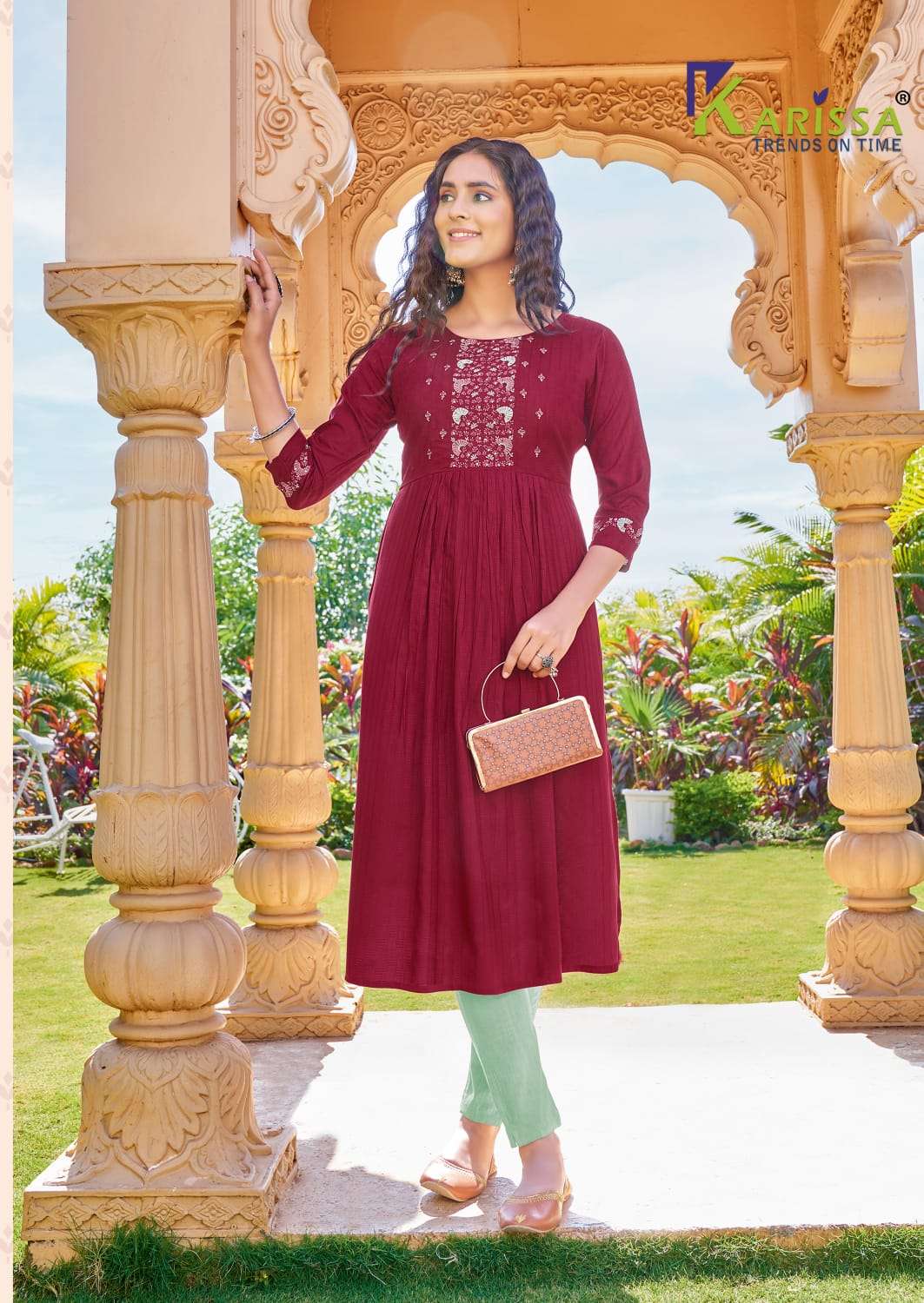 Karissa Vatika Presents Nyra Cut Kurti Collection 