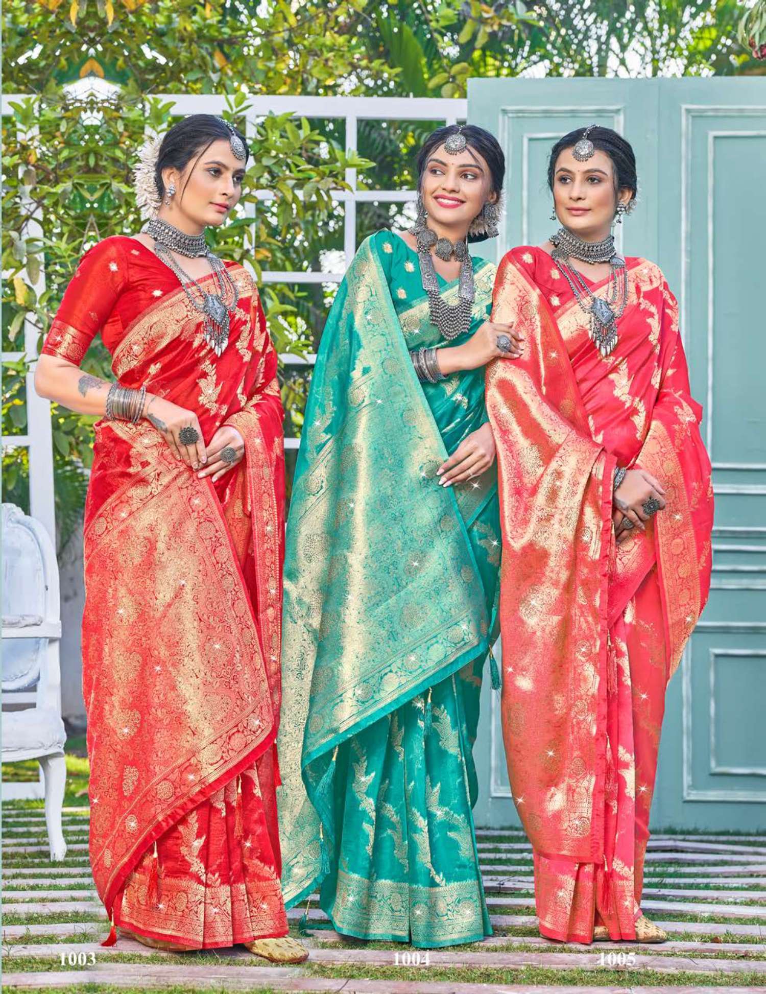 Saroj textile presents Chaaru Vol 1 Banarasi sarees catalogue At Wholesale