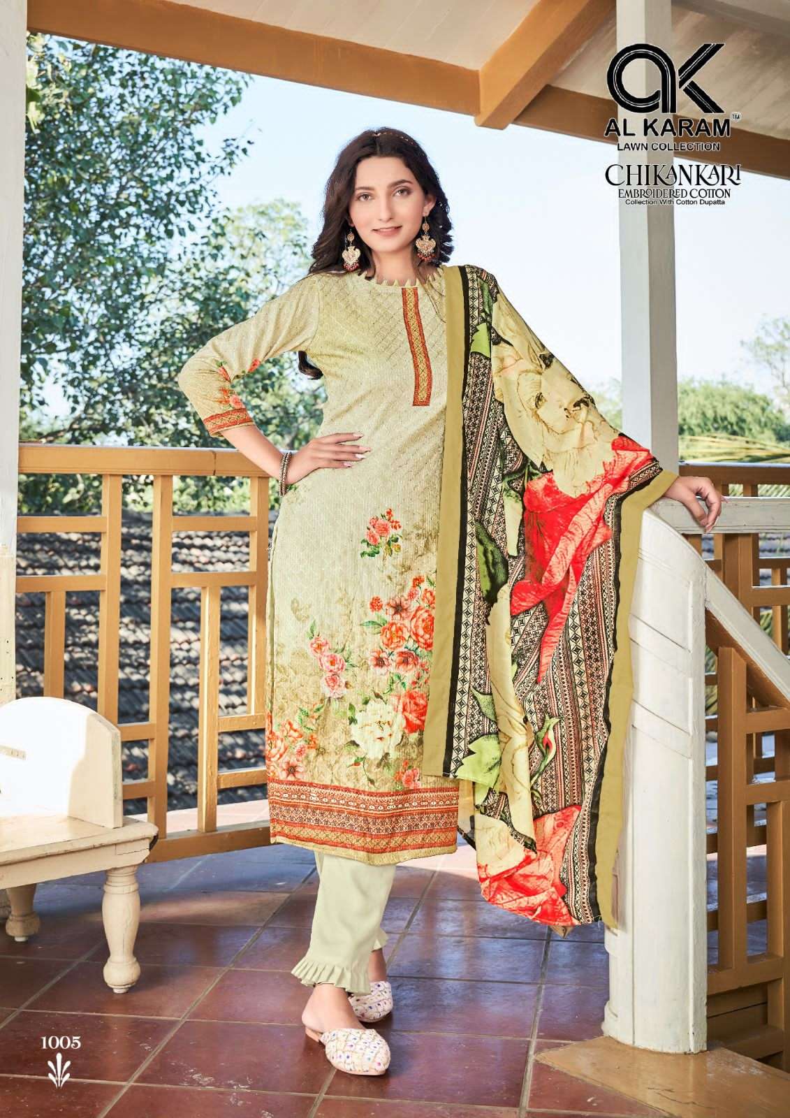 Al Karam Chikankari Vol 1 karachi dress material wholesaler