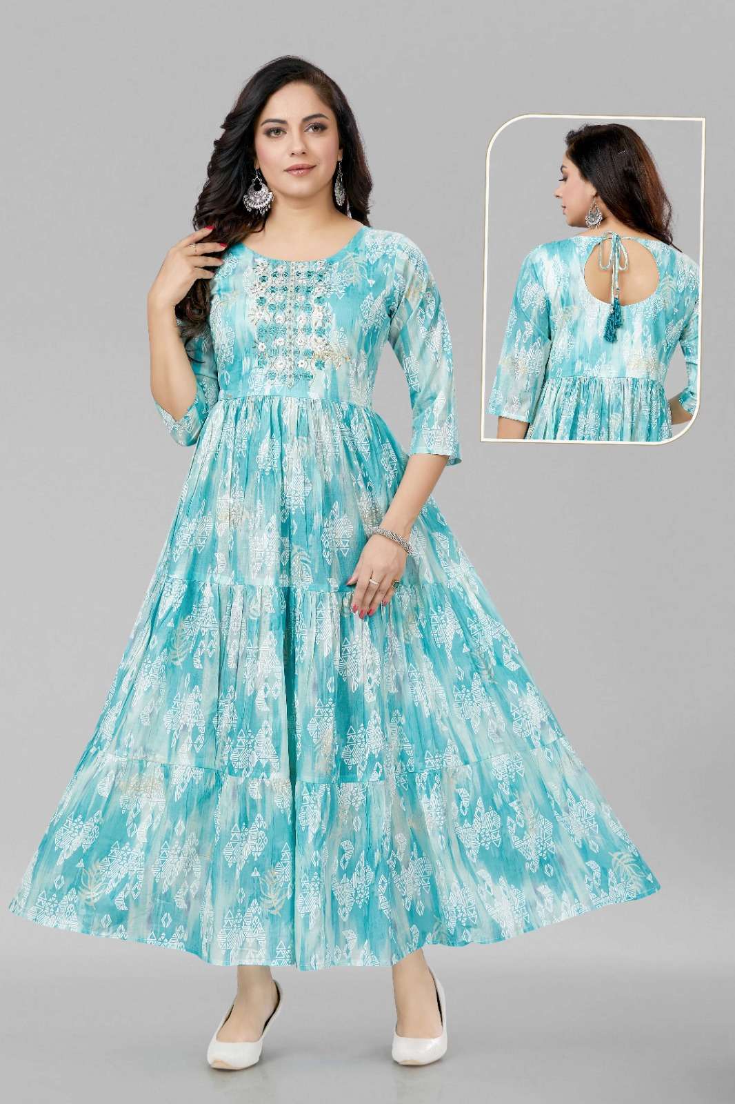 Art Riddhs fancy designer flair gown online kurti wholesale