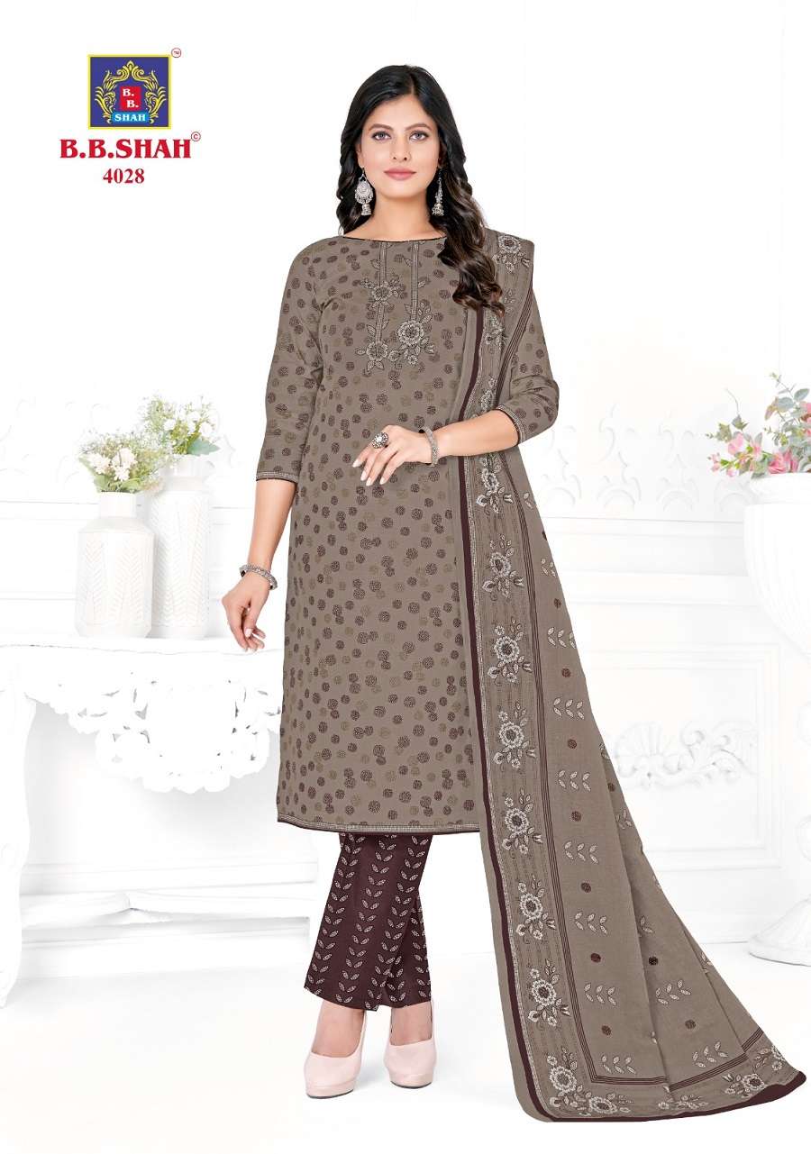 B B Shah Maisha Vol 1 Regular Wear Cotton Dress Material wholesale collection