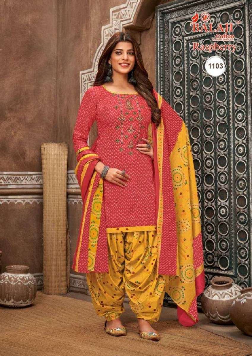 Balaji Rasberry Vol 11 Cotton Dress Material manufacturer In India