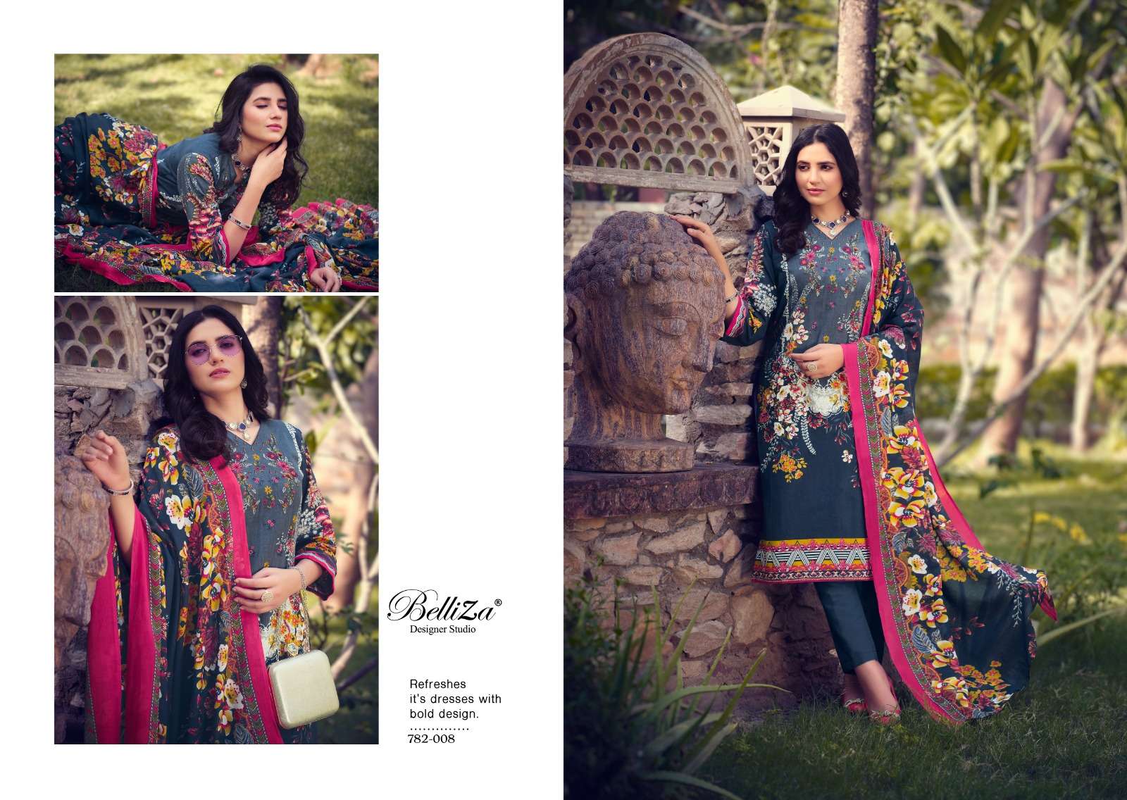 Belliza Naira Vol 6 Digital Printed Designer Dress Material wholesale  Collection in india