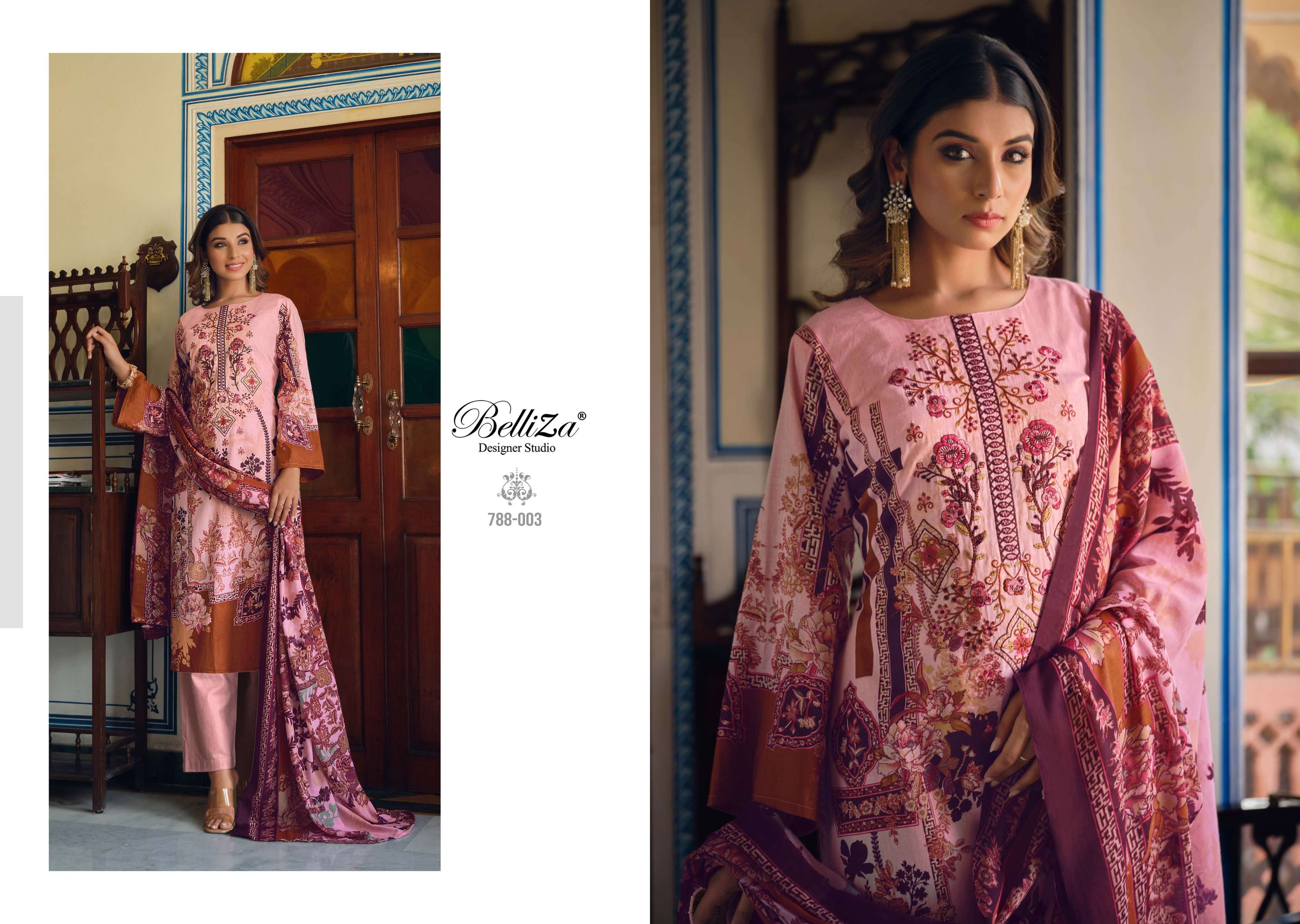 Belliza Naira Vol 8 Cotton Digital Printed Dress Materials wholesale online