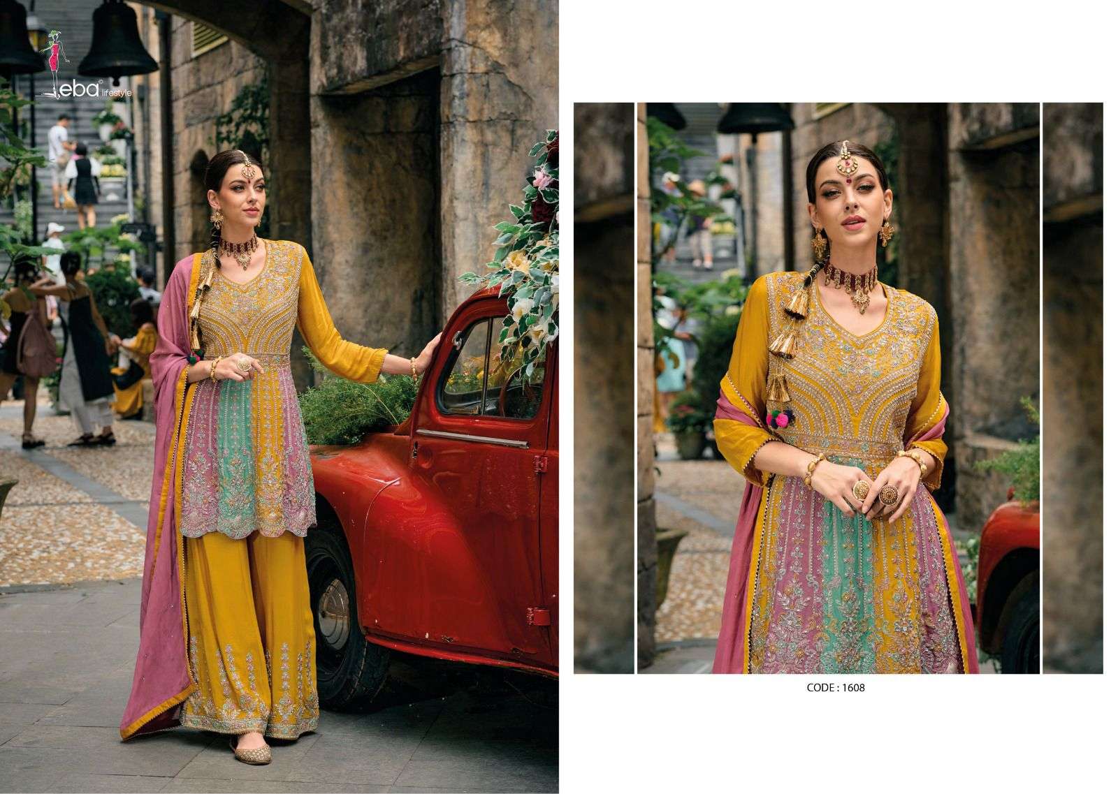 Eba Barbie Wedding Wear Heavy Salwar Kameez wholesale Collection online
