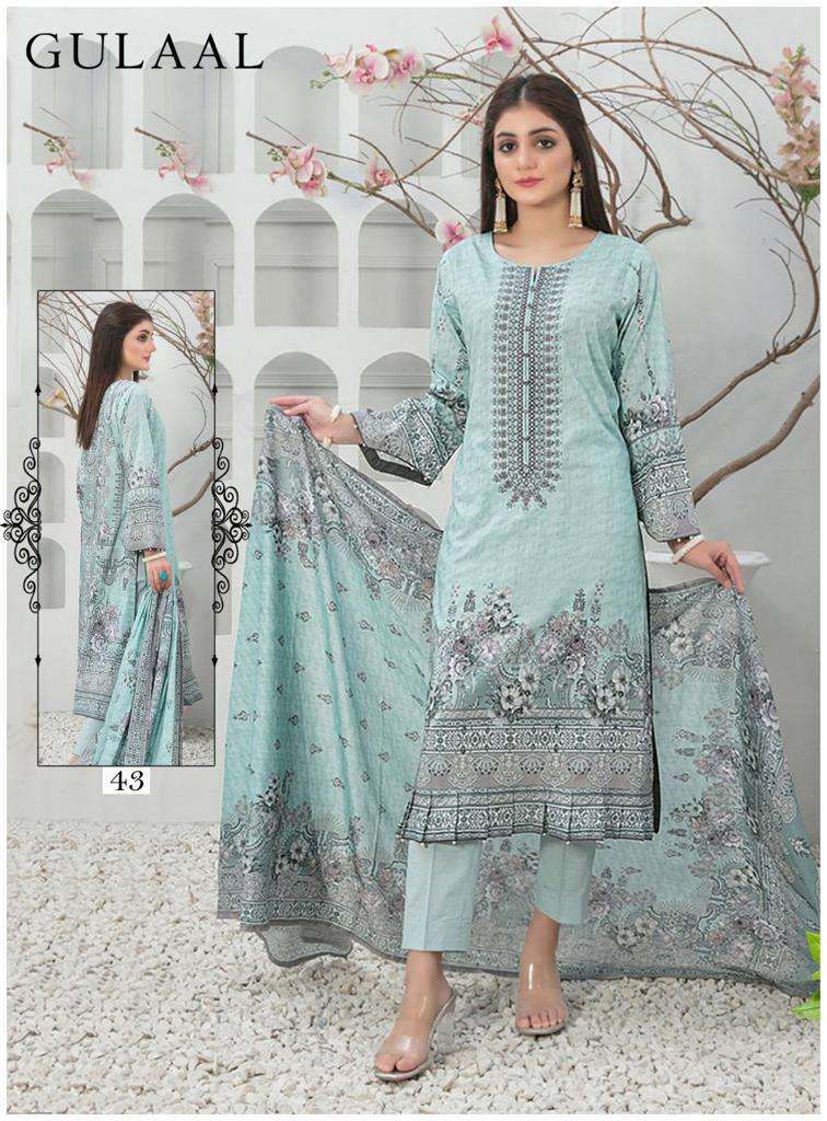 Gulaal Classy Luxury Cotton Collection Vol 5 Karachi Cotton Dress Material wholesale in surat