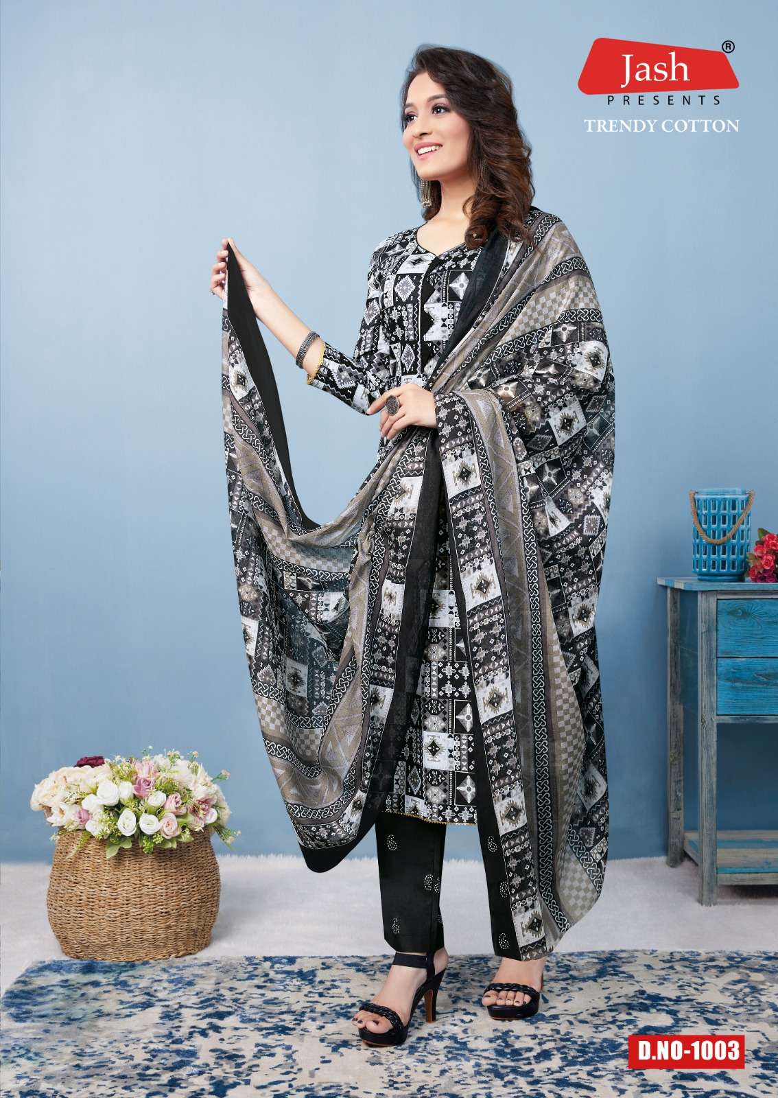 Jash Trendy Cotton Vol 1 Ready Made Cotton Dress Collection manufacturer in delhi