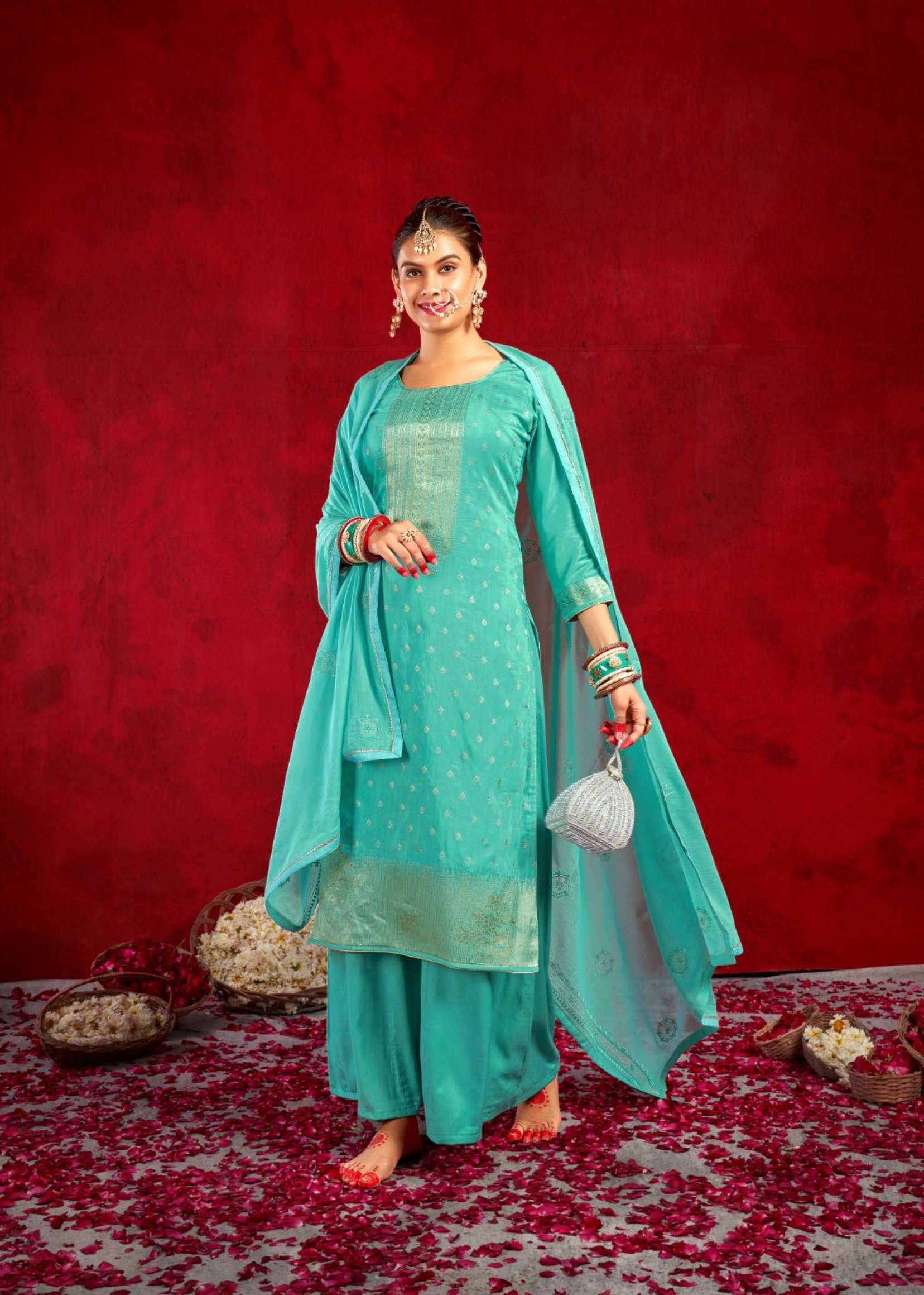 Kalarang Kanchan Fancy New Designer Dress Material wholesale  Collection in delhi