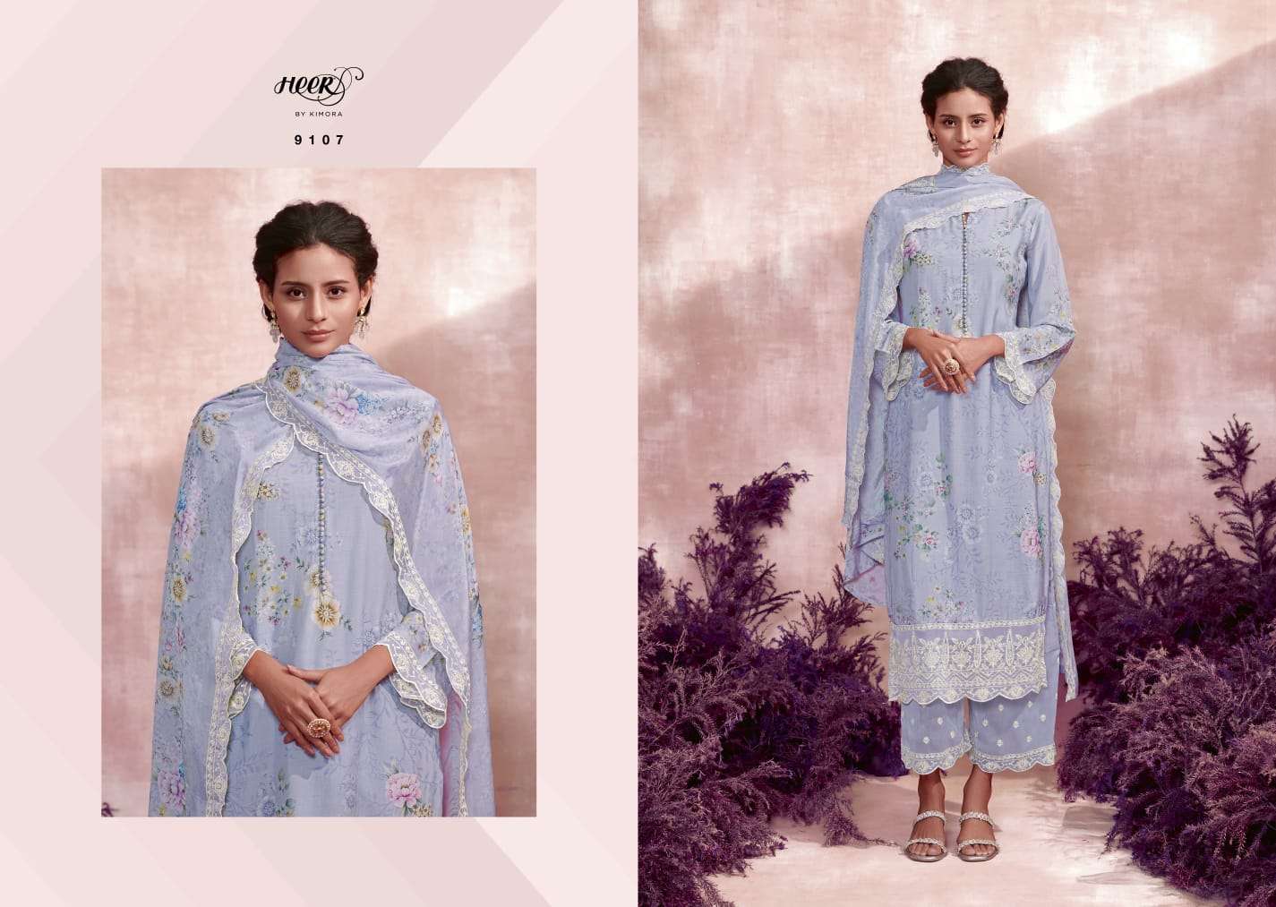 Kimora Heer Noor Jahan Embroidery Salwar Kameez  wholesale Collection in delhi