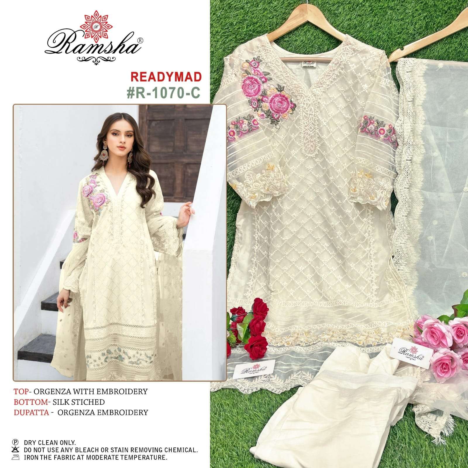 Ramsha R 1070 A To D Pakistani Ready Made wholesale Collection in surat market