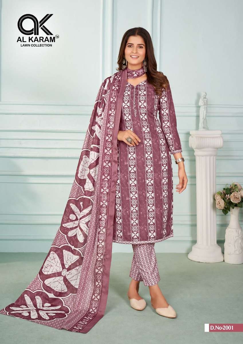 Al Karam Sahiba Vol-2  Dress Material - Wholesale
