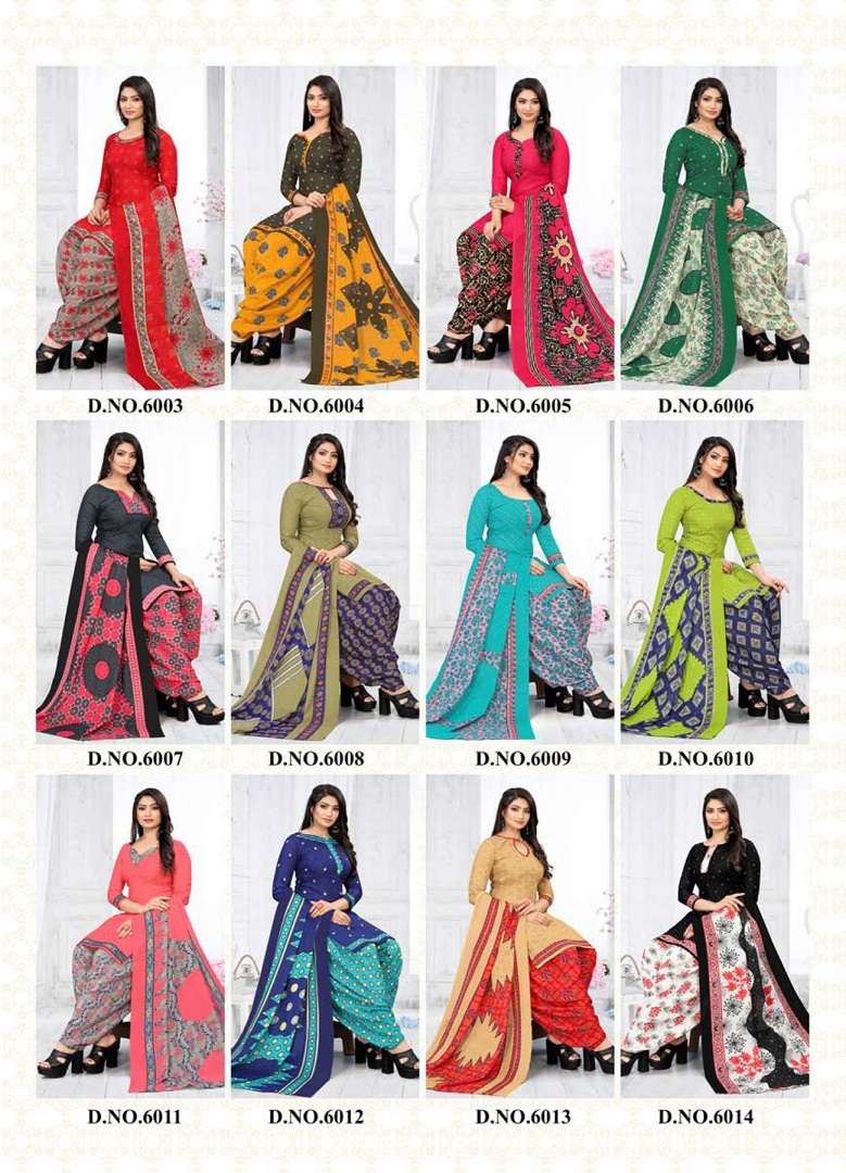 Ganesha Desi Patiyala Vol-6 - Readymade dress material wholesale collection
